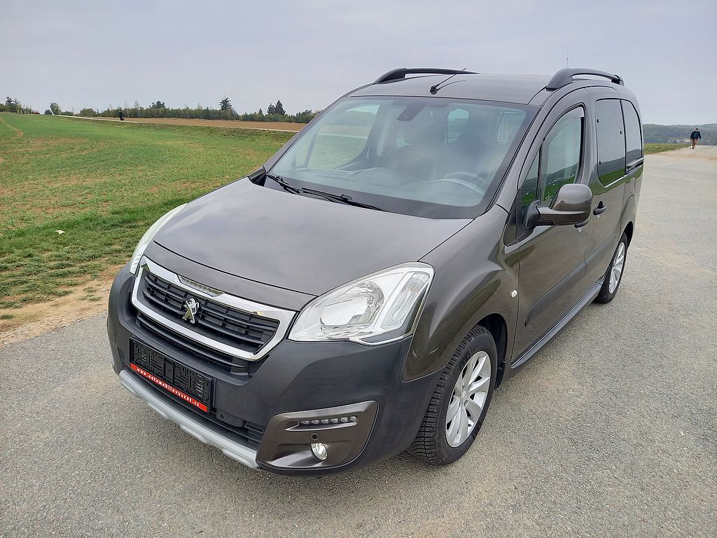 Peugeot Partner Tepee, 1.6i 88kW klima + alu + LPG