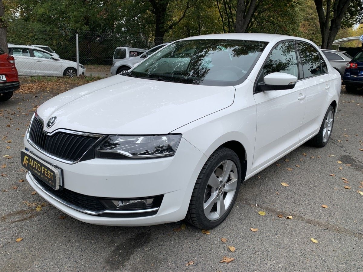 Škoda Rapid, 1,0 TSI 81KW STYLE,ČR,SERVISKA