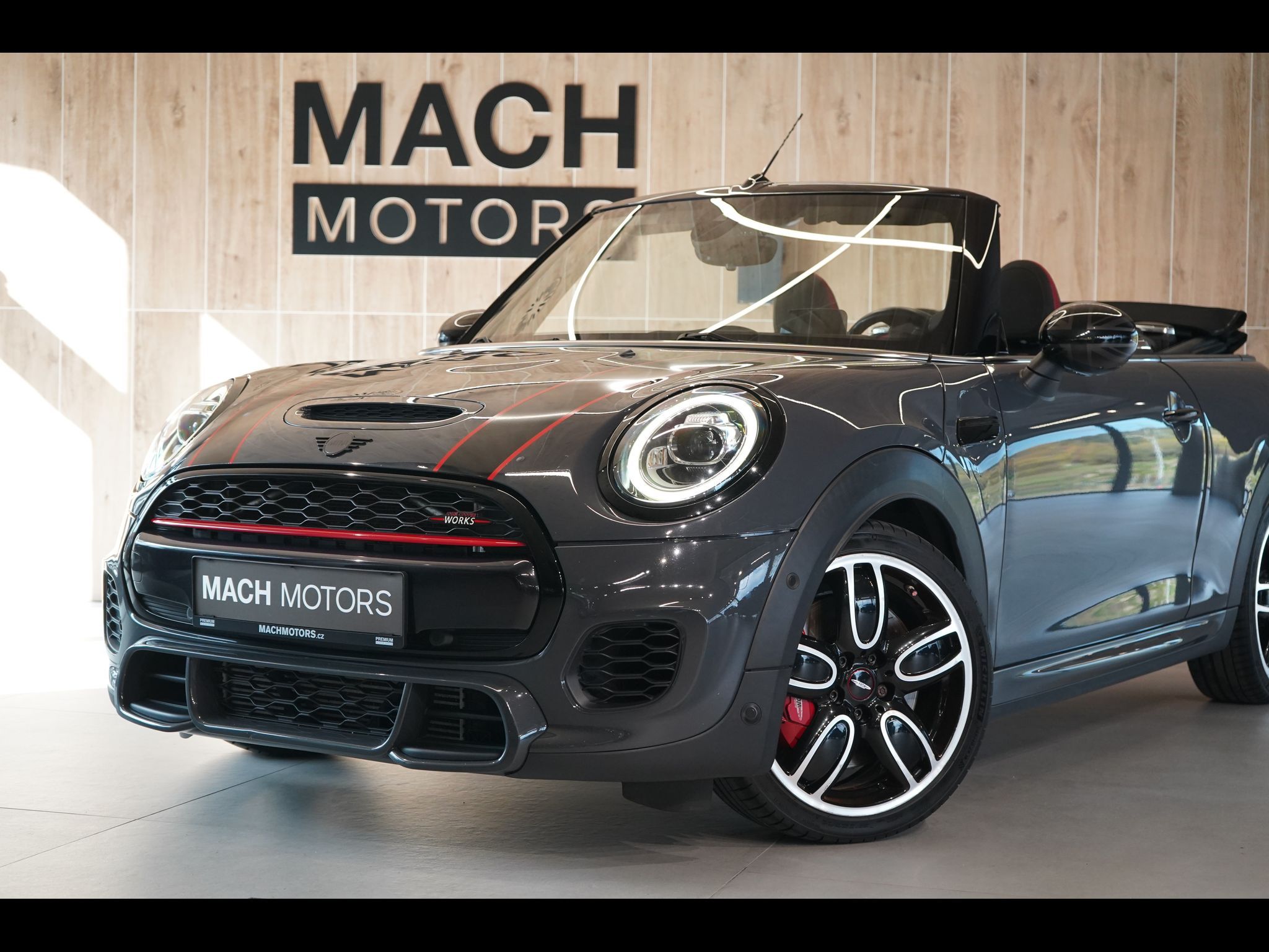Mini Cooper, JCW Cabrio, ACC, H/K, HUD - fotka 2