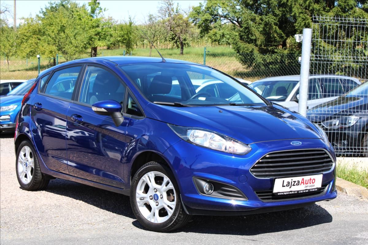 Ford Fiesta, 1,0 EB, KLIMA, ZÁVĚS, ALU