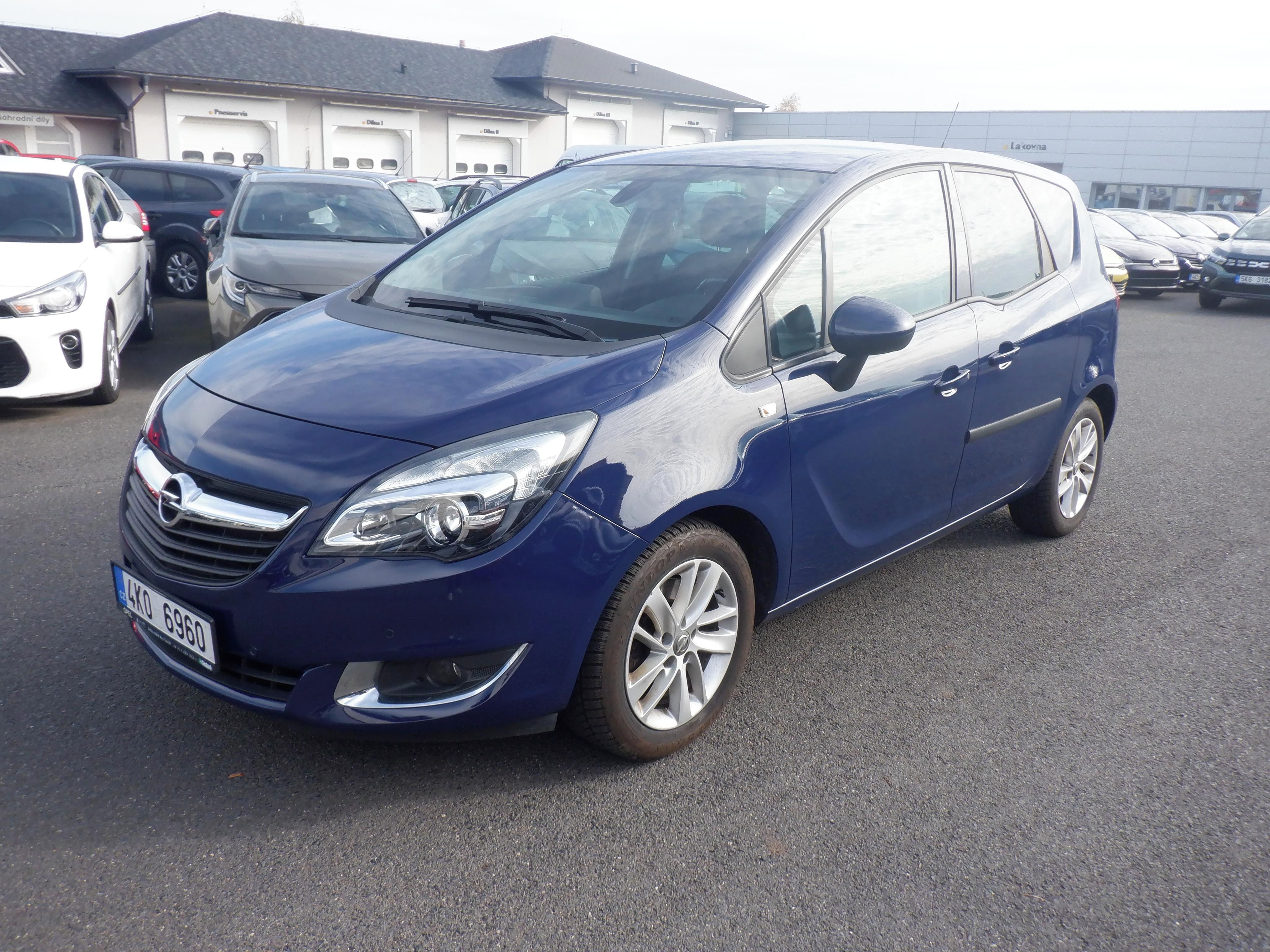 Opel Meriva, 1.4 Turbo Drive,1.majitel,ČR