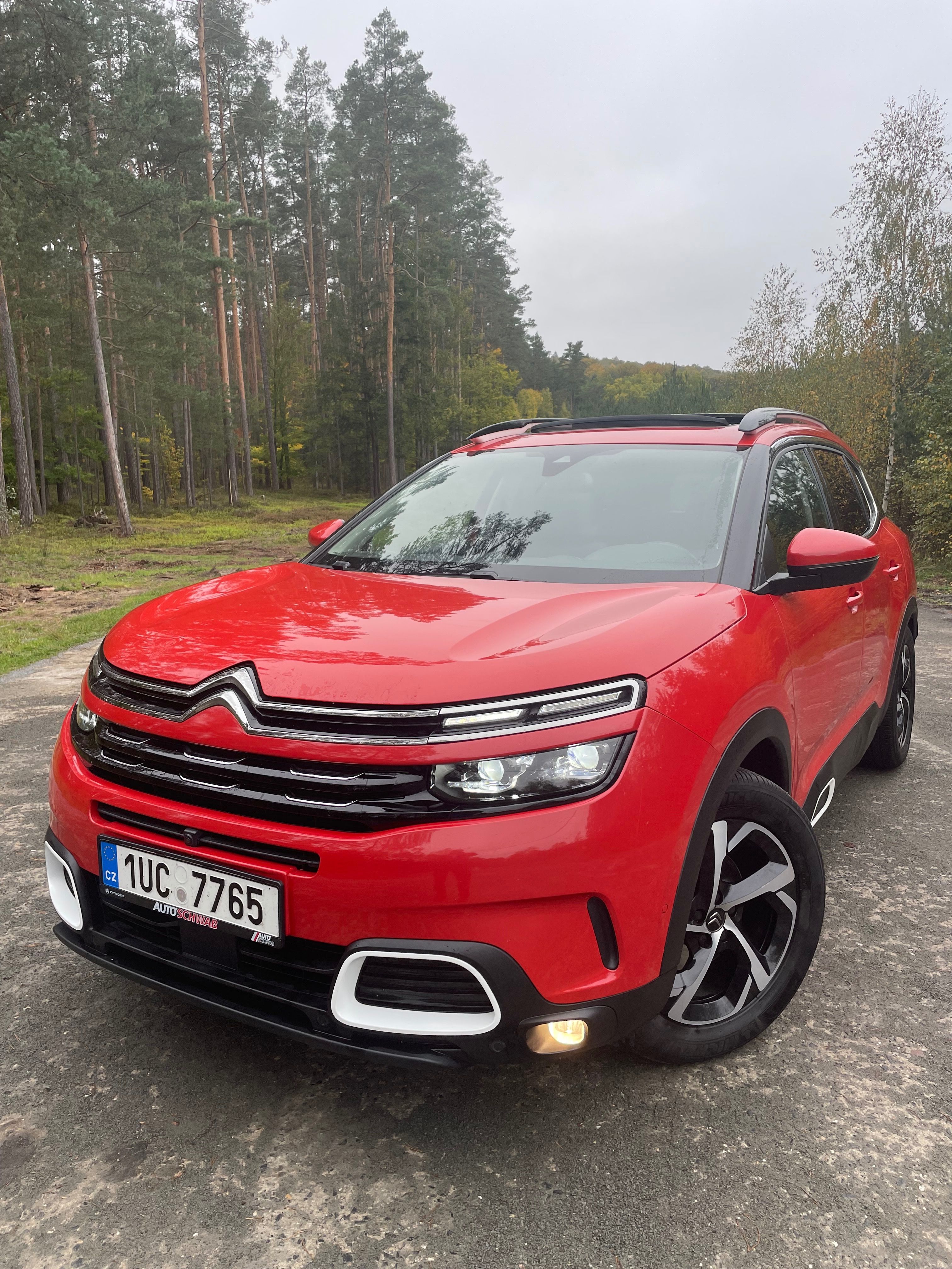 Citroën C5 Aircross, Koupeno Čr, panorama, kůže