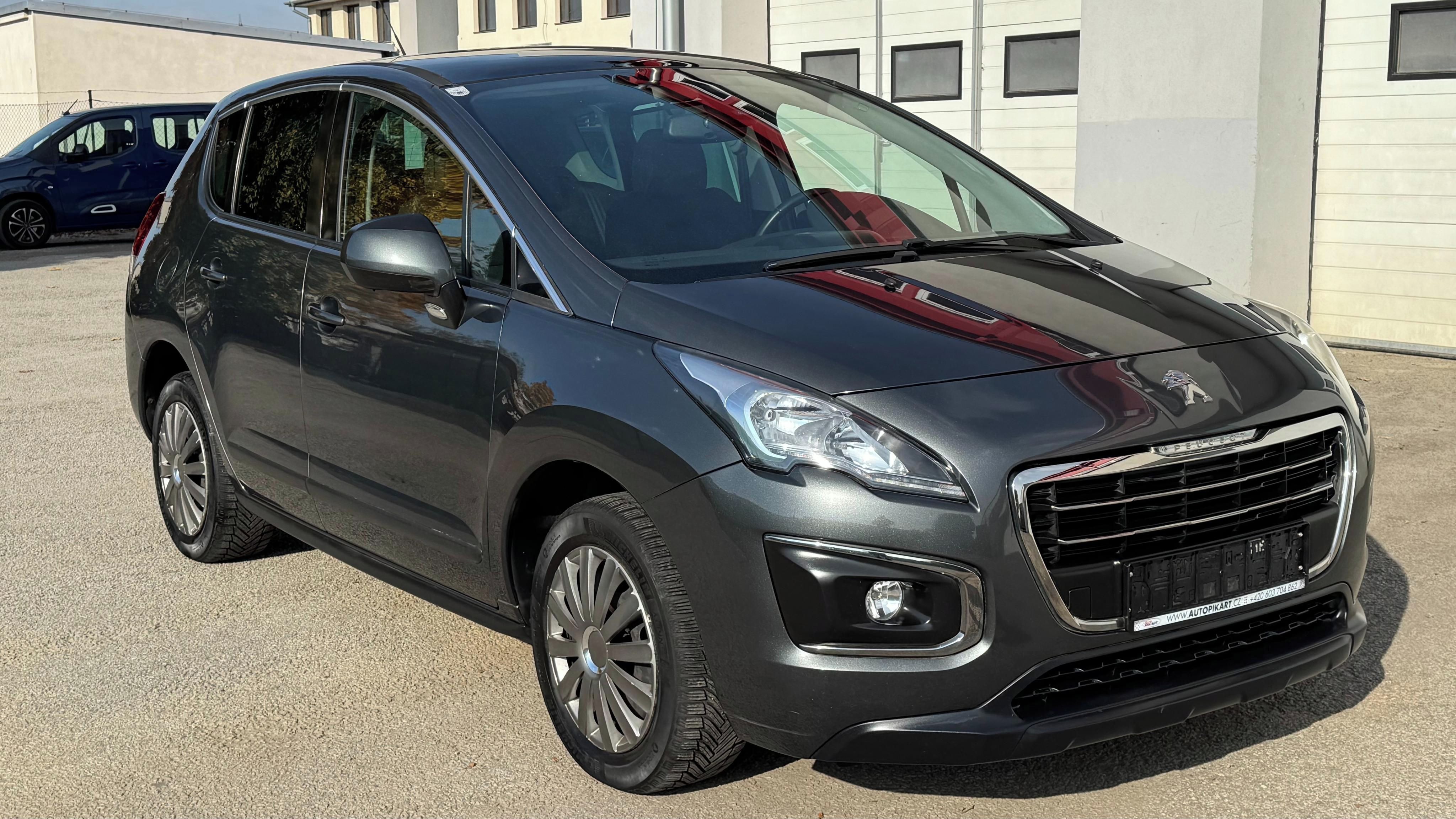 Peugeot 3008, 1,6HDI 88kW, klimatronik, navi