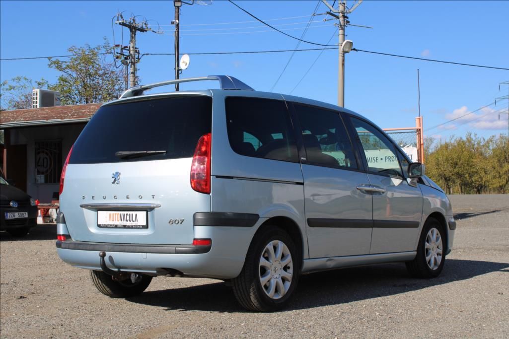 Peugeot 807, 2,2 HDi  1.maj., ČR, TAŽNÉ - fotka 5