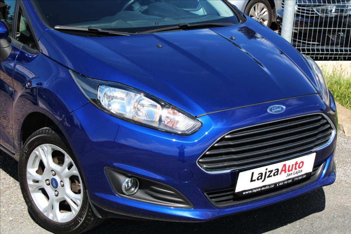 Ford Fiesta, 1,0 EB,  KLIMA, ZÁVĚS, ALU - fotka 4