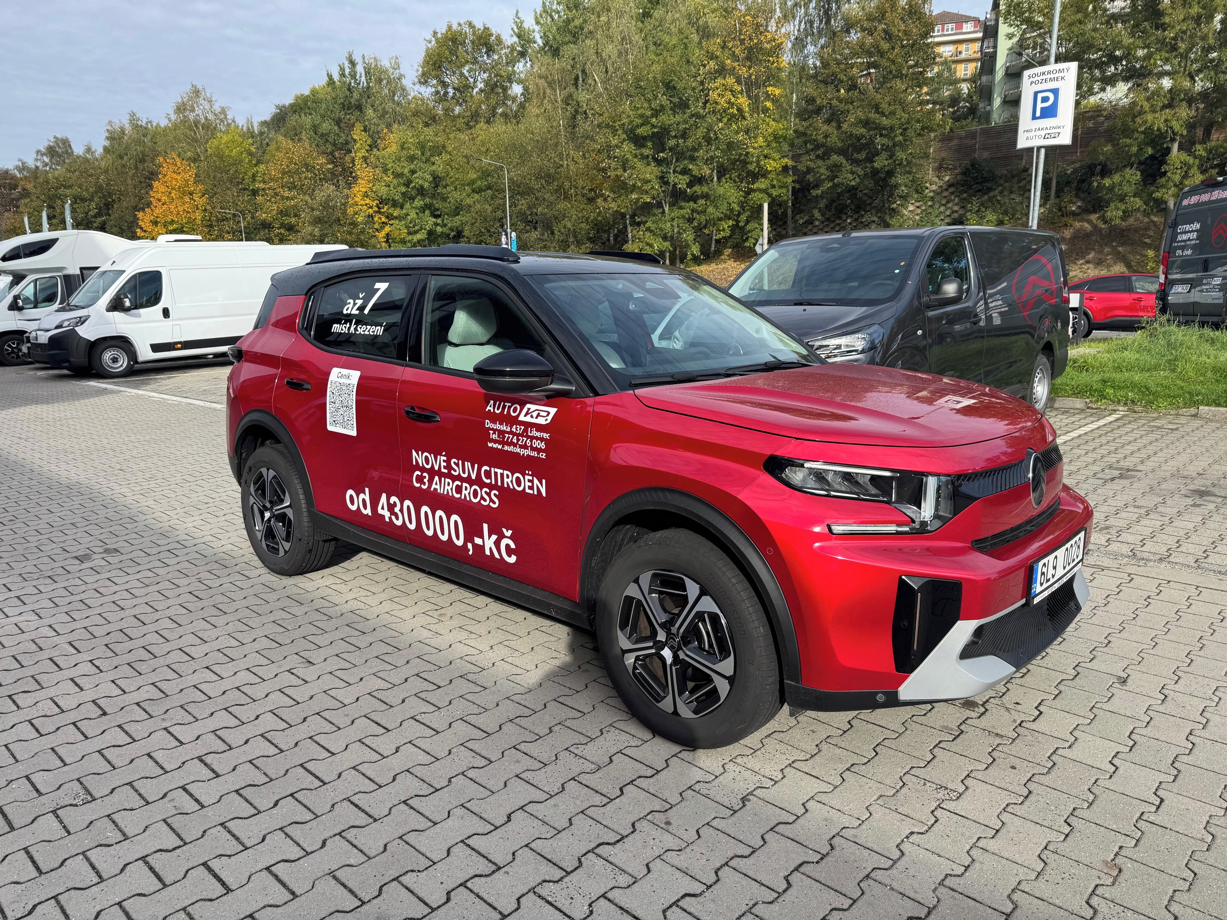 Citroën C3 Aircross, MAX Hybrid 145k, 7 míst - fotka 3