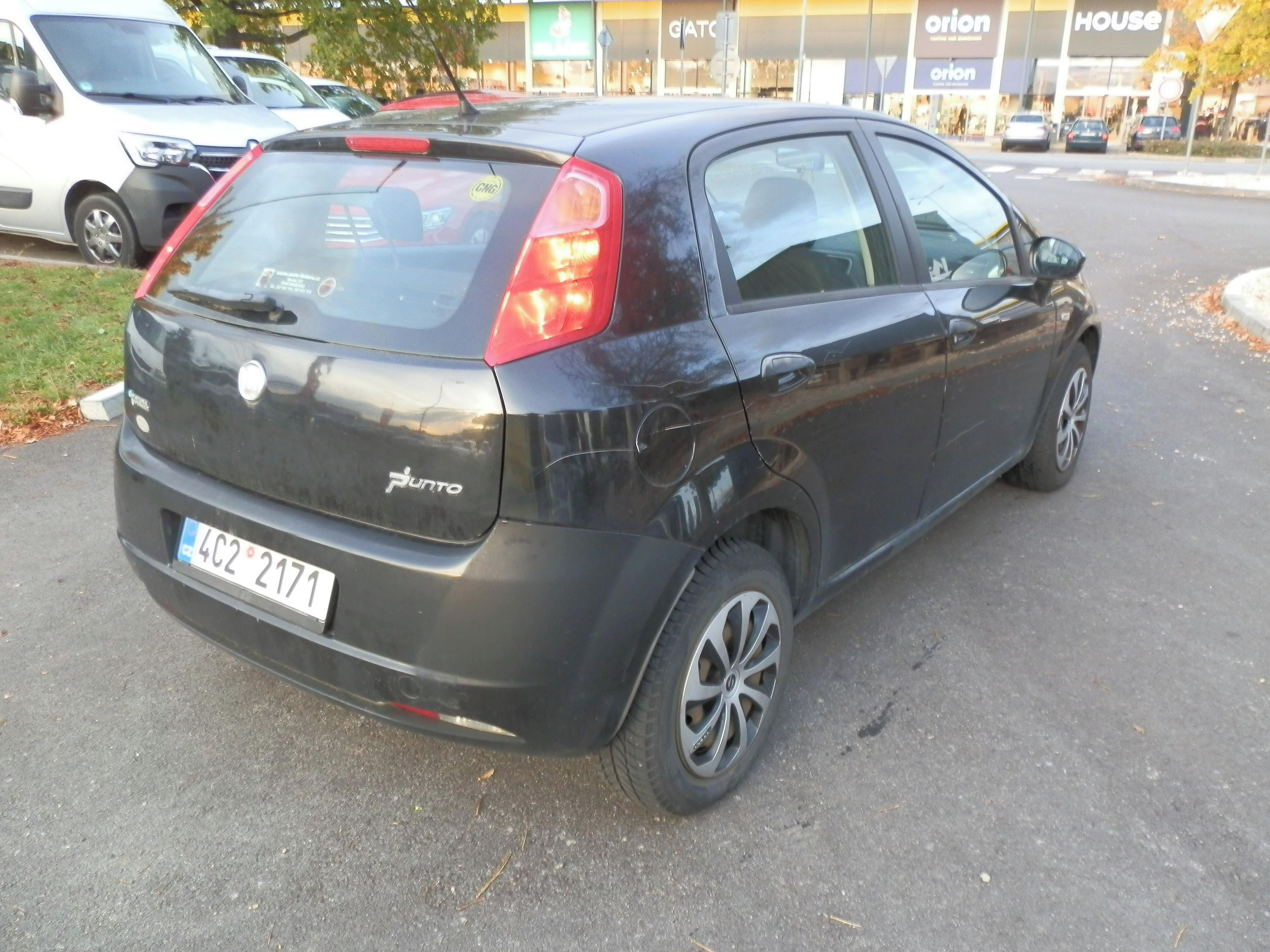Fiat Punto, 1,4i CNG - fotka 5