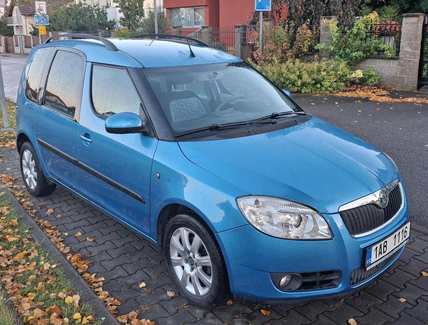 Škoda Roomster, 1.2 HTP- 1.MAJITEL, klimatiz. - fotka 3
