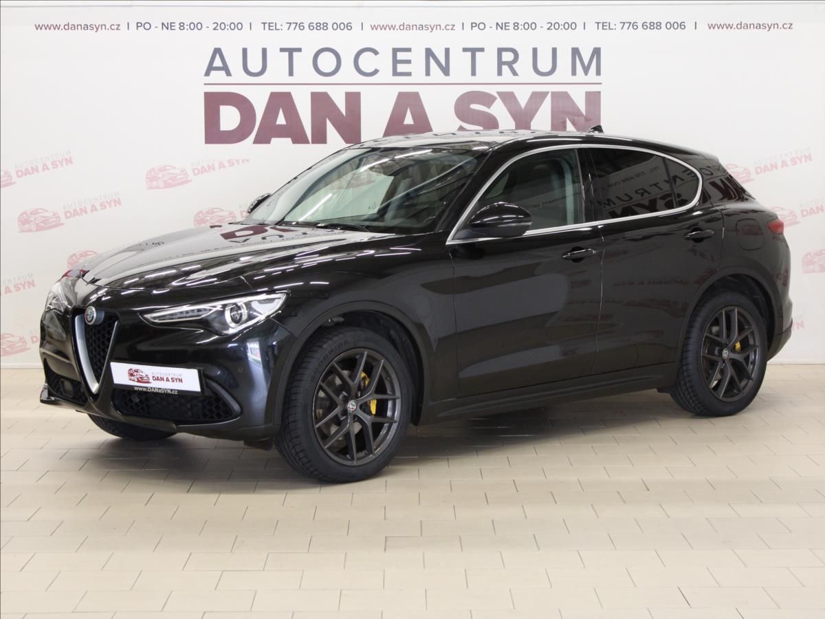Alfa Romeo Stelvio, 2,0 TBi 280k Q4 Kůže Led