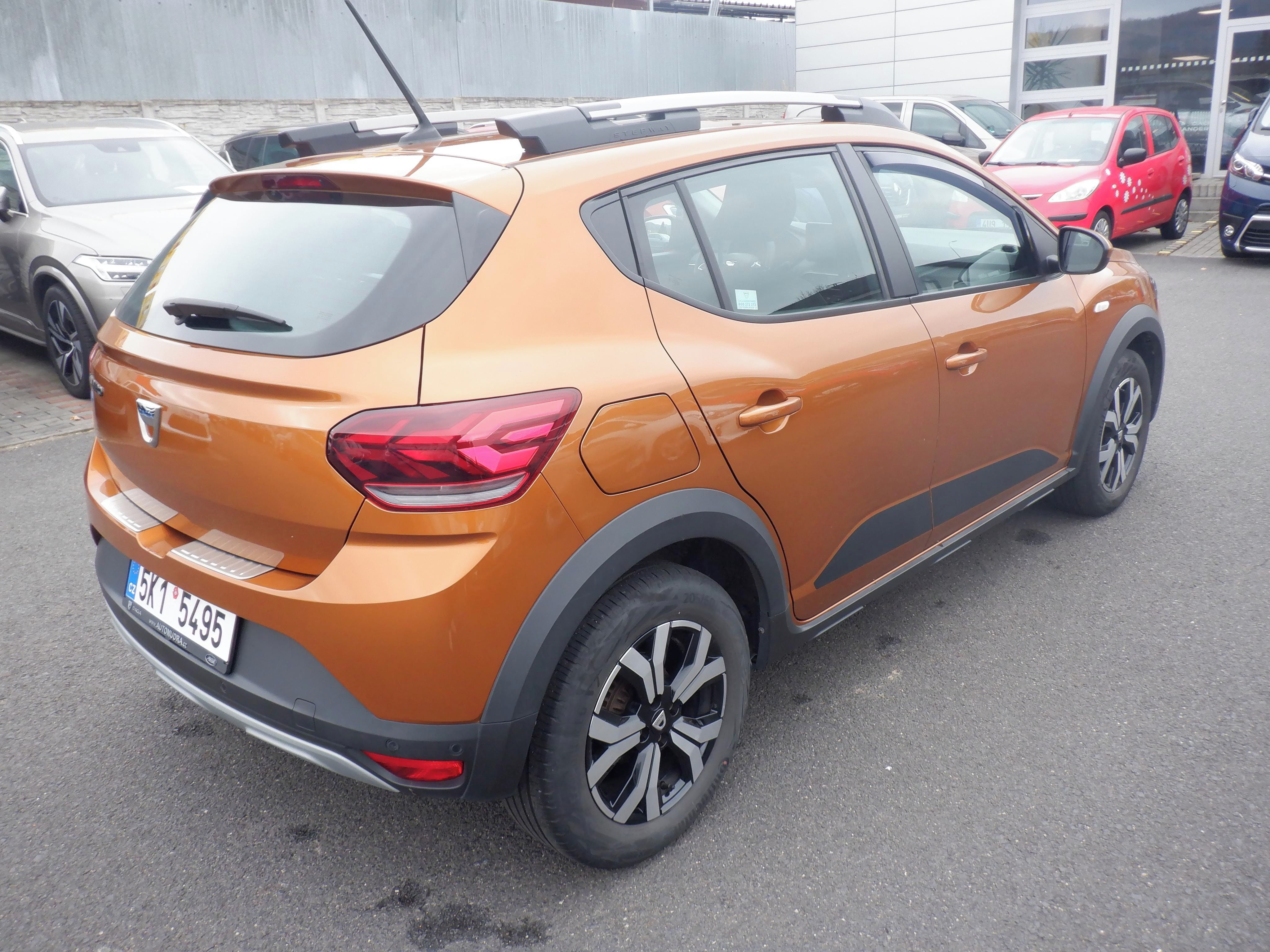 Dacia Sandero, 1.0 TCe Stepway,1.majitel,ČR - fotka 5