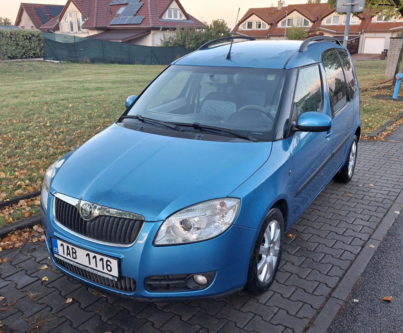 Škoda Roomster, 1.2 HTP- 1.MAJITEL, klimatiz.