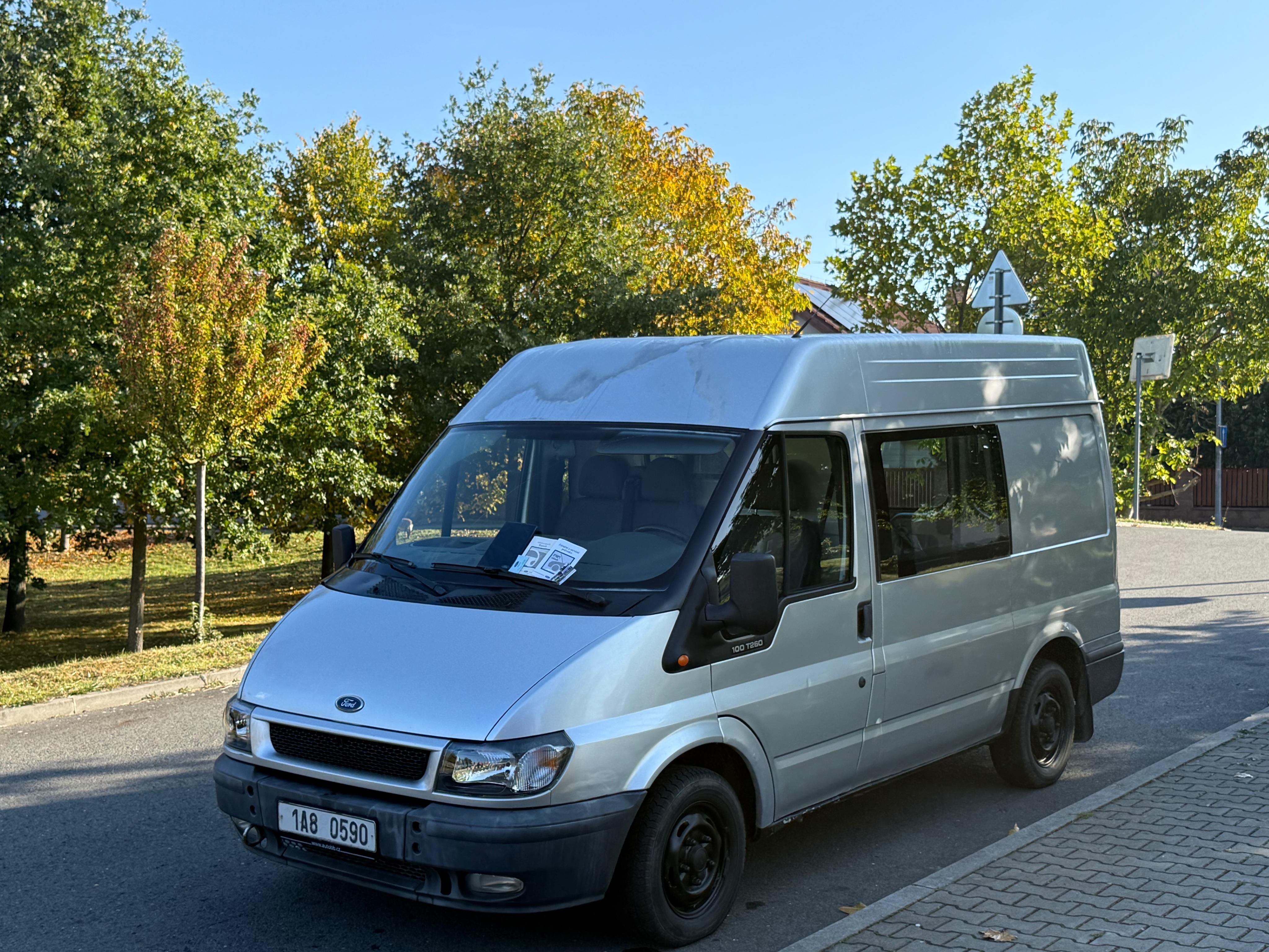 Ford Transit, 2.0tddi 74kw.6mistný 176tis.km