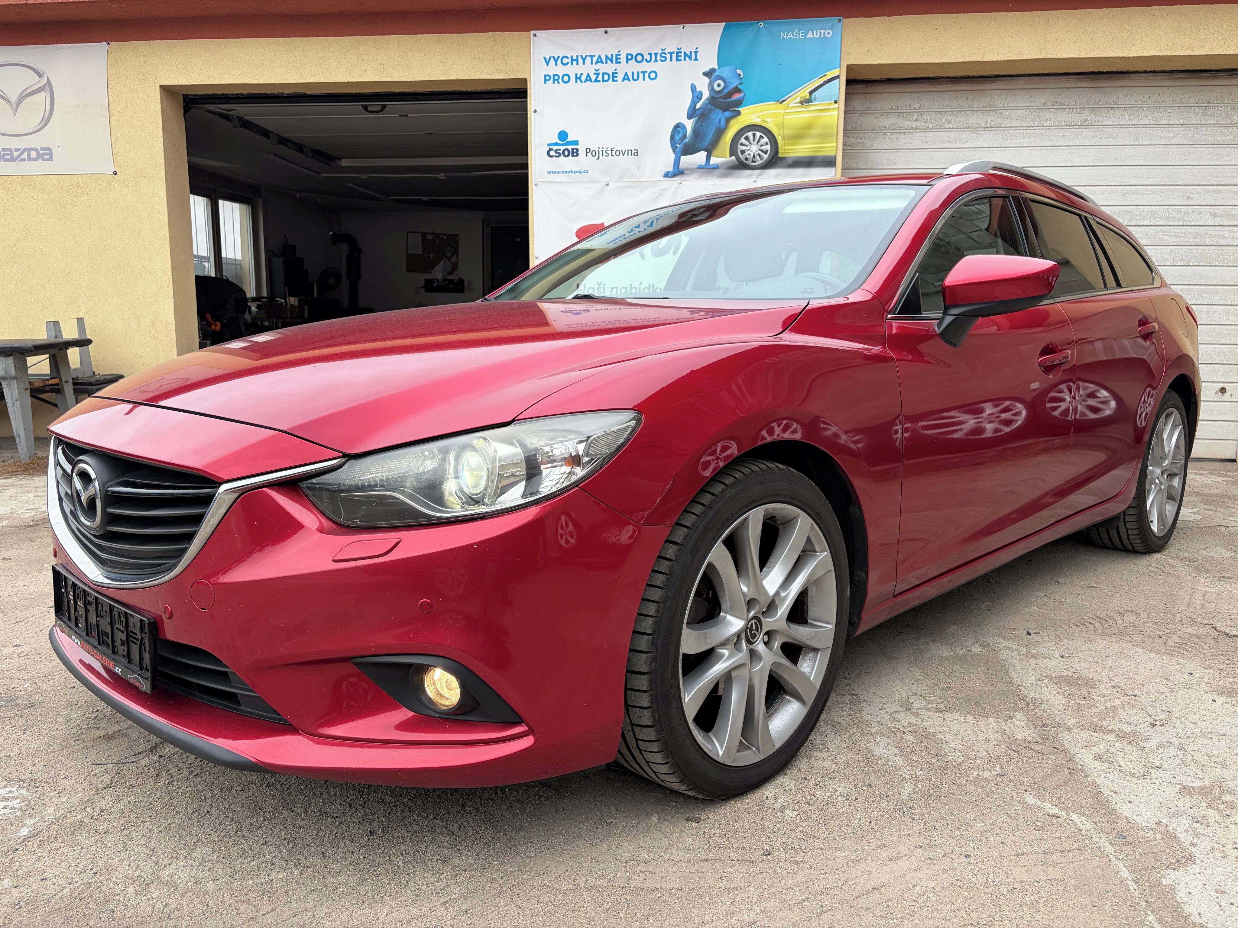 Mazda 6, 2.5i 141KW,BOSE,KŮŽE,ALU19
