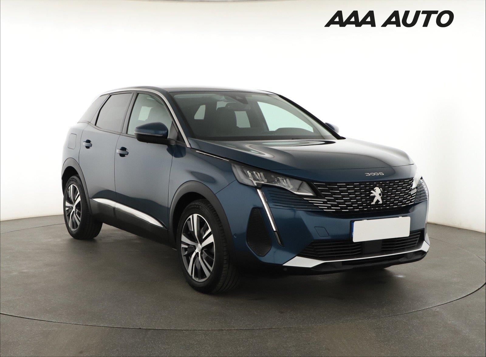 Peugeot 3008, 1.5 BlueHDi, Automat, ČR,1.maj