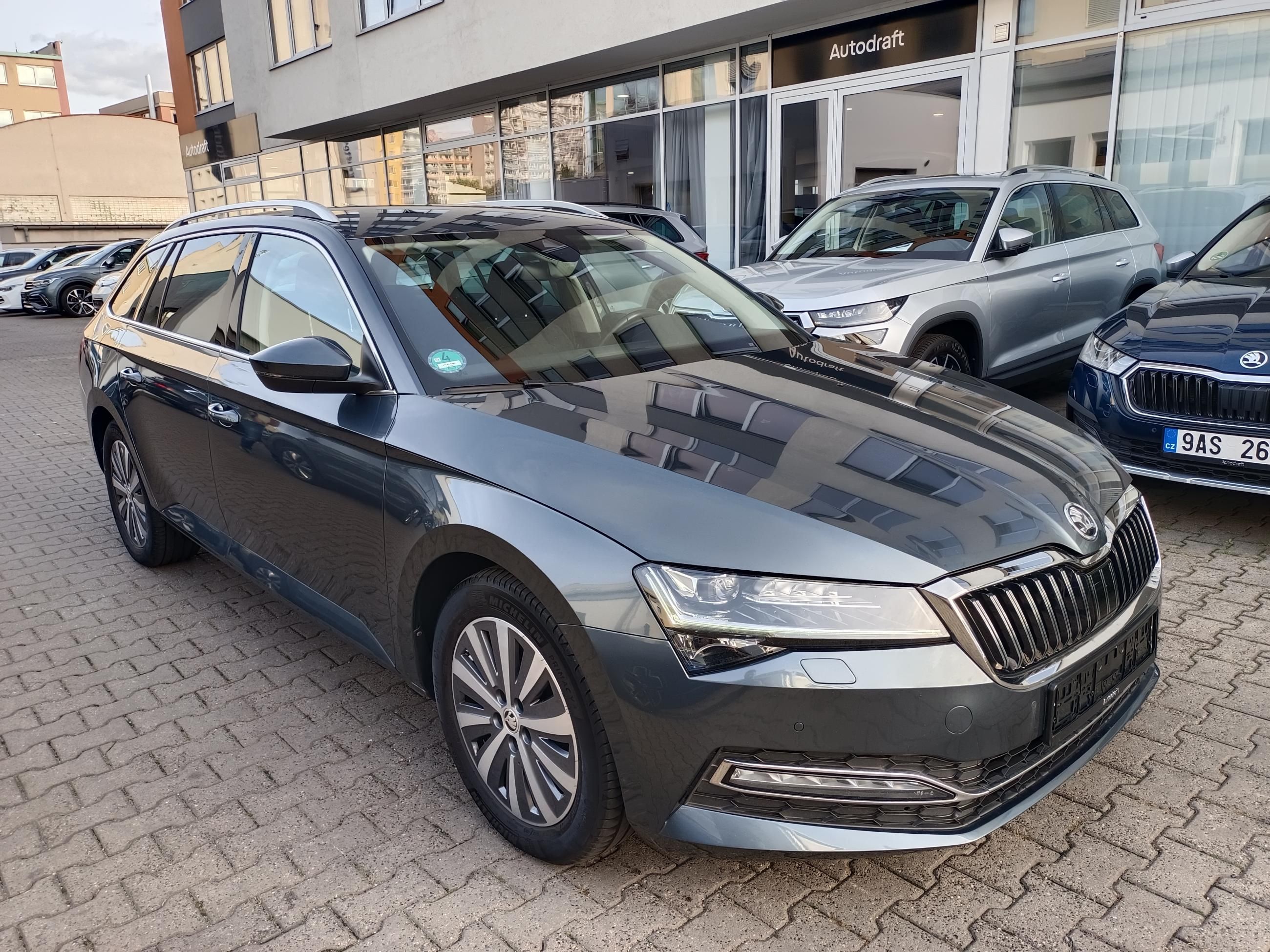 Škoda Superb, 2.0 TDI 110kW DSG / Tažné