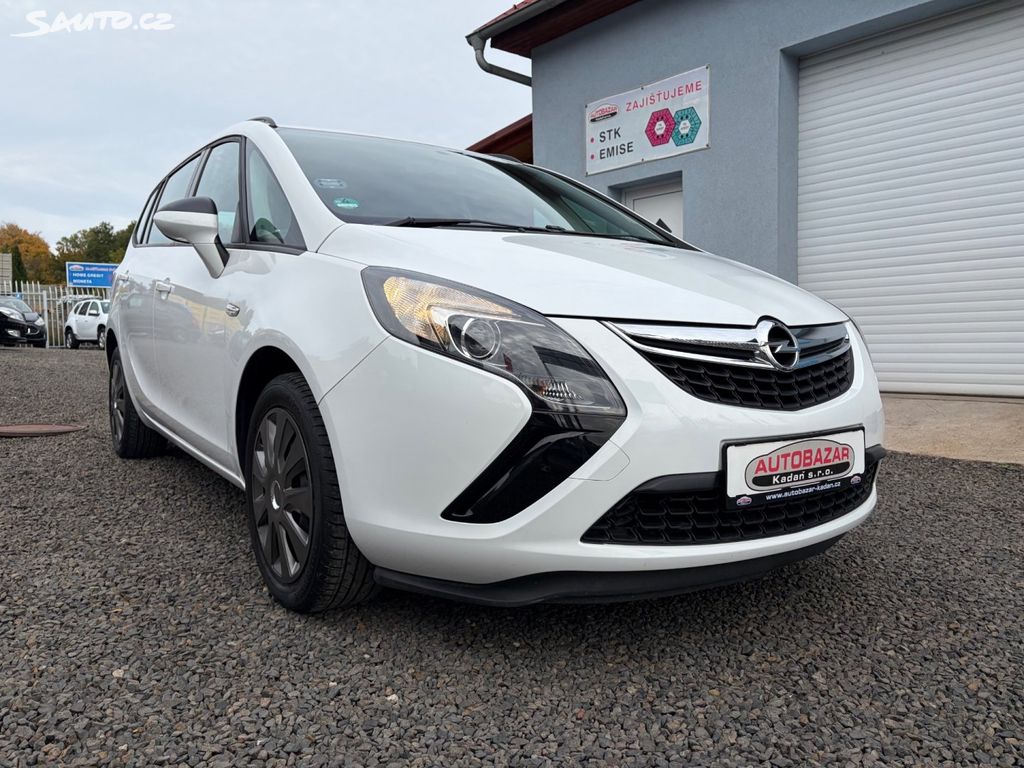 Opel Zafira, 1,4 7MÍST,SERVISKA