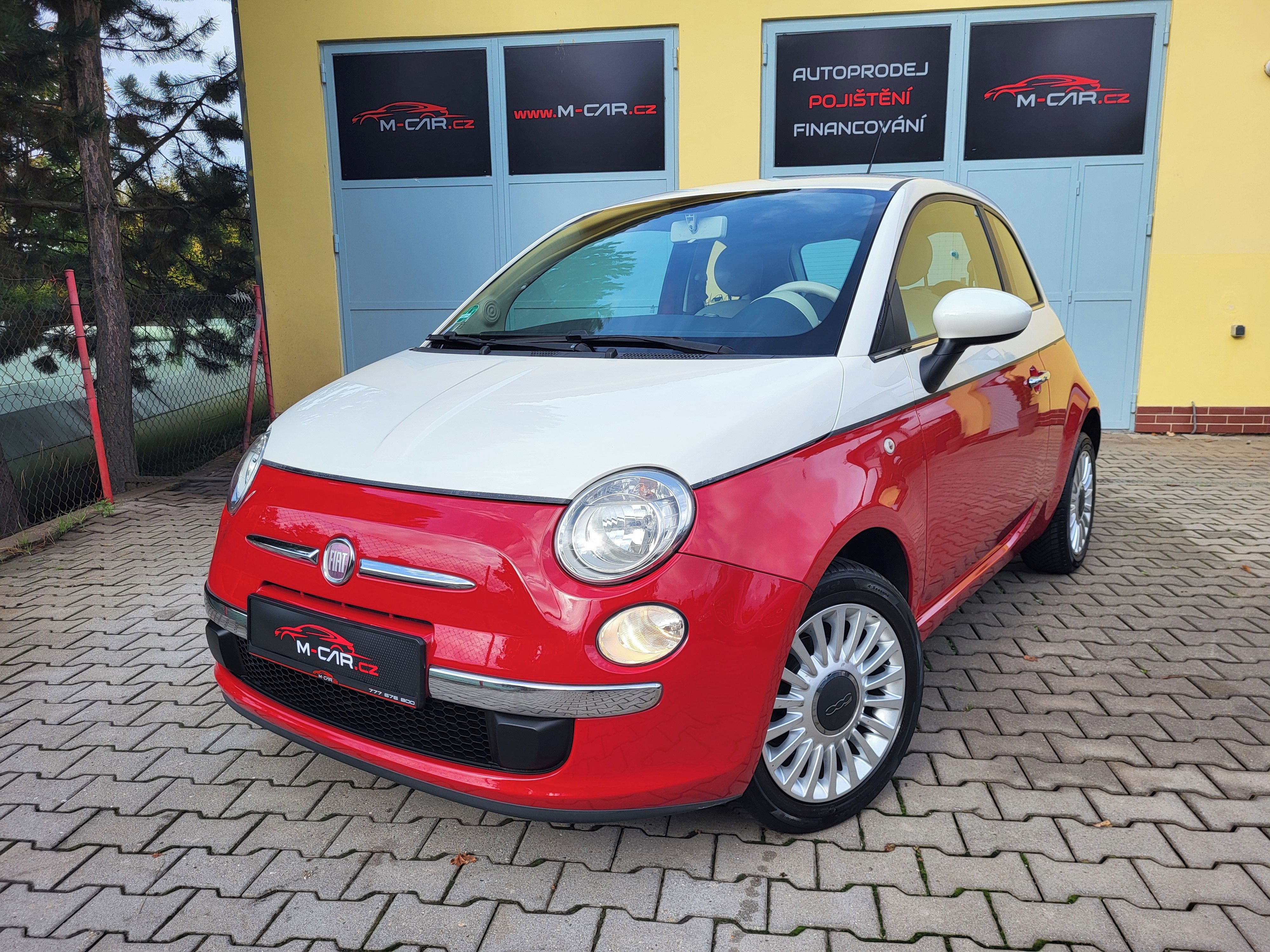 Fiat 500, 1.2 Bicolor, DIGI KLIMA, ALU
