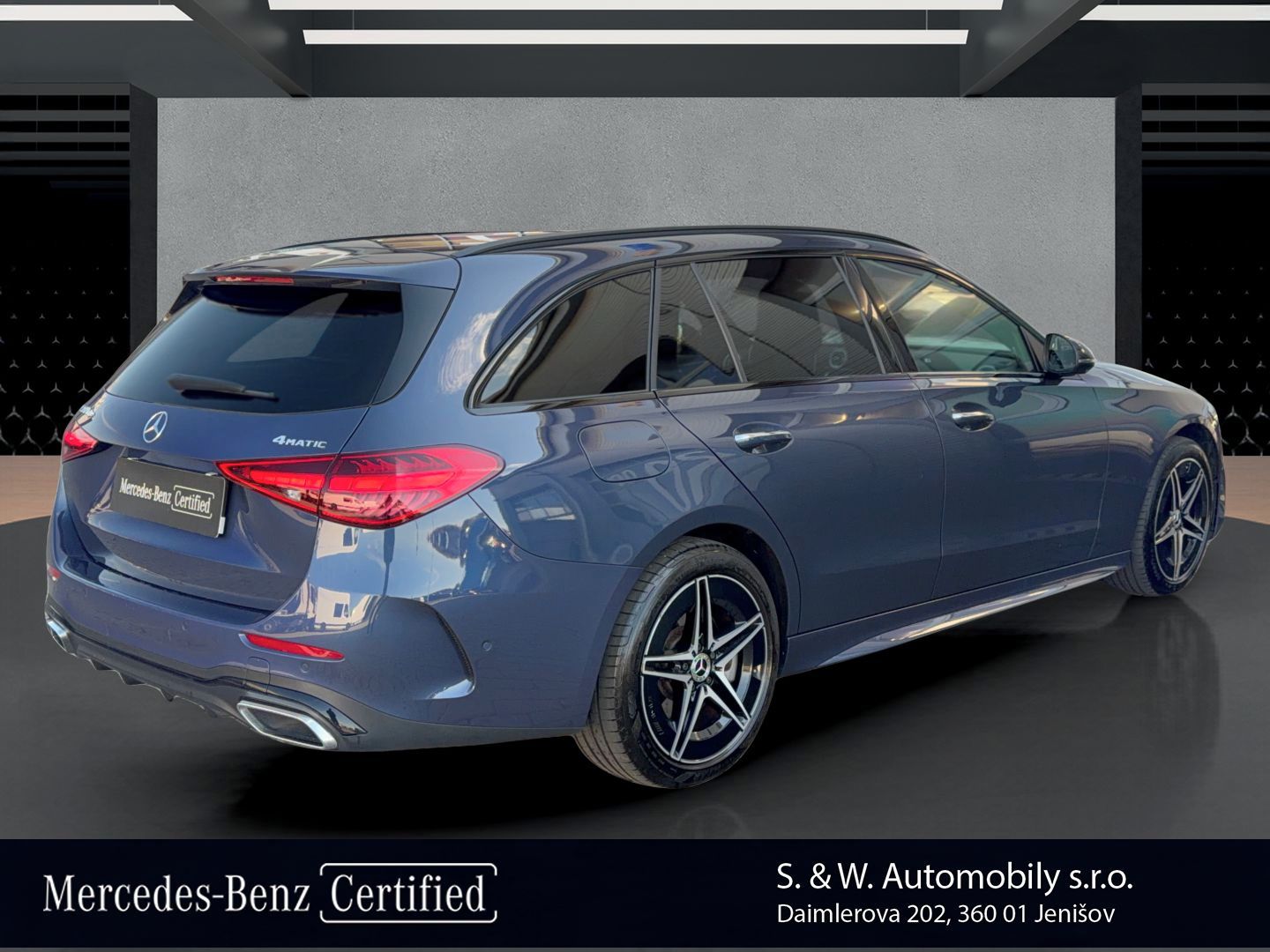 Mercedes-Benz Třídy C, 300 de 4MATIC AMG - fotka 5
