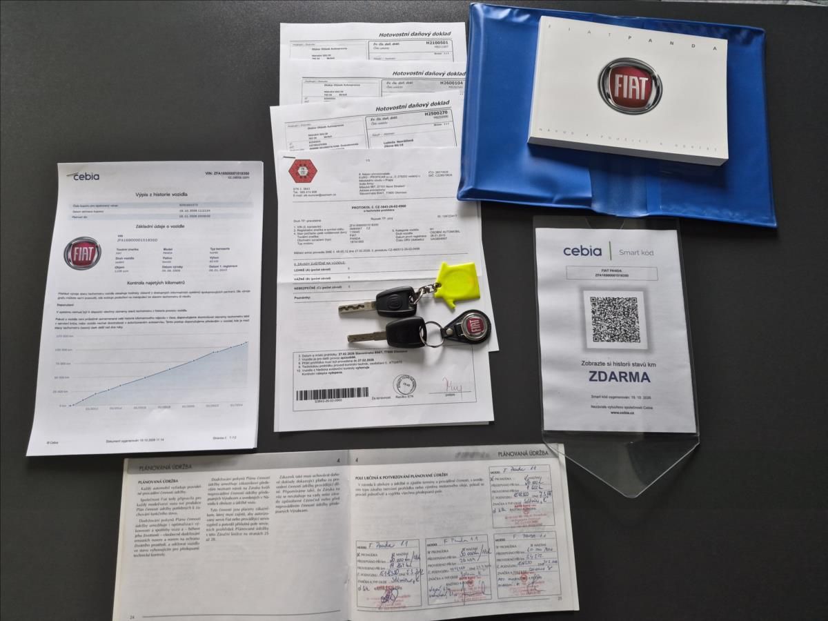 Fiat Panda, 1,1 ACTIVE ČR 1.MAJITELKA S.KN - fotka 3