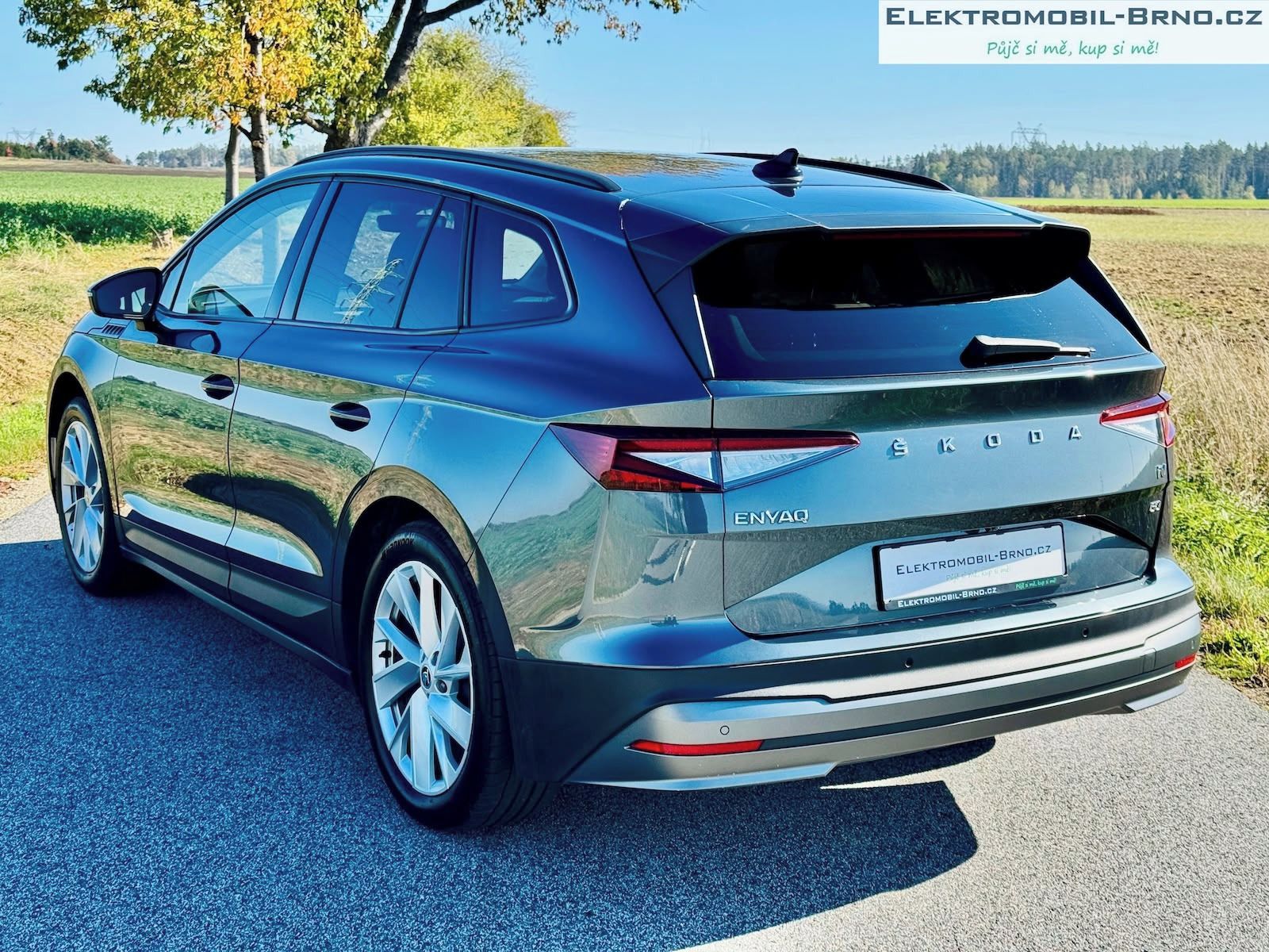 Škoda Enyaq, 62kWh, SoH 91%,Matrix,TČ,Tažné - fotka 4