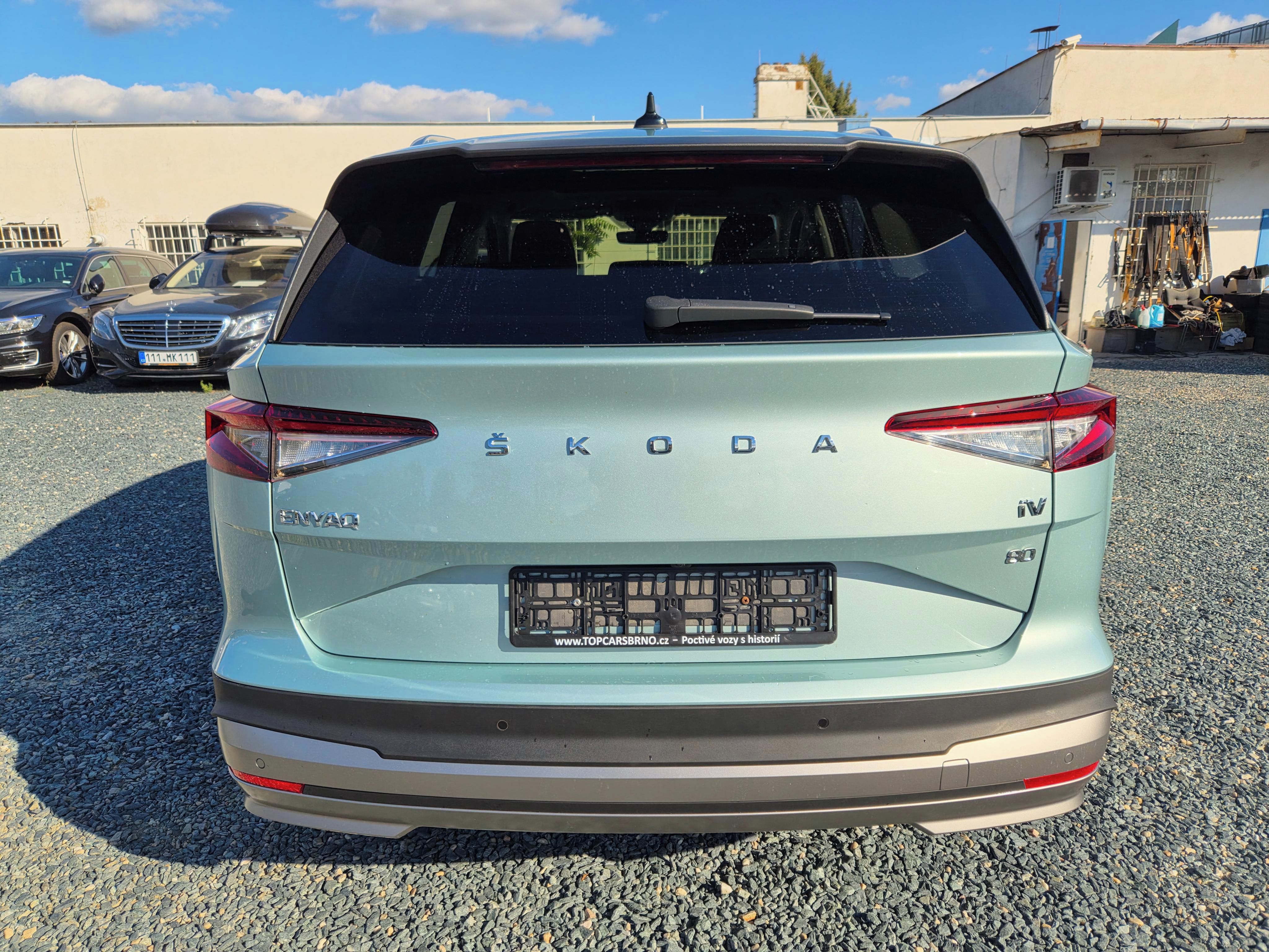 Škoda Enyaq, iV 80 150KW 88TKM T.ČERP - fotka 6