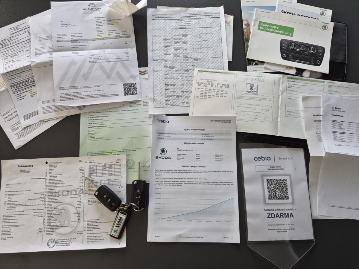 Škoda Citigo, 1,0 MPI AUT STYLE S.KNIHA - fotka 3