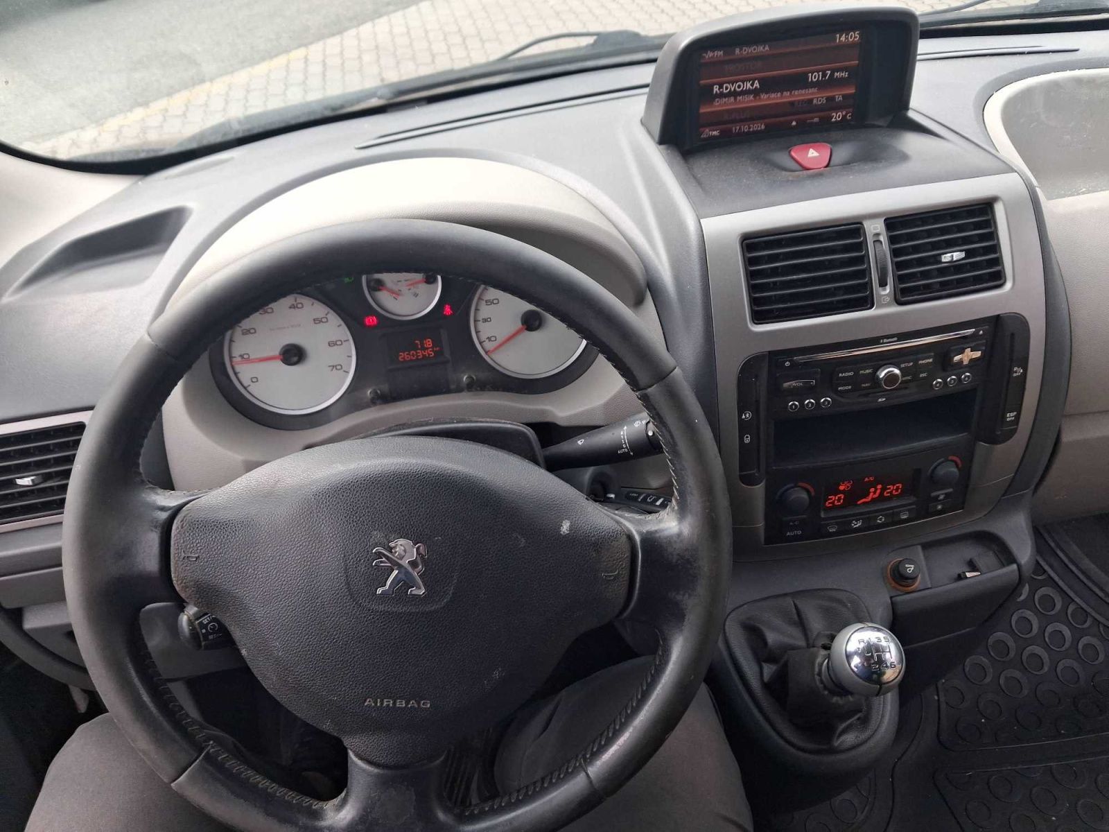 Peugeot Expert, 2.0 HDi, Bus, 8Míst, Klima, ČR - fotka 3