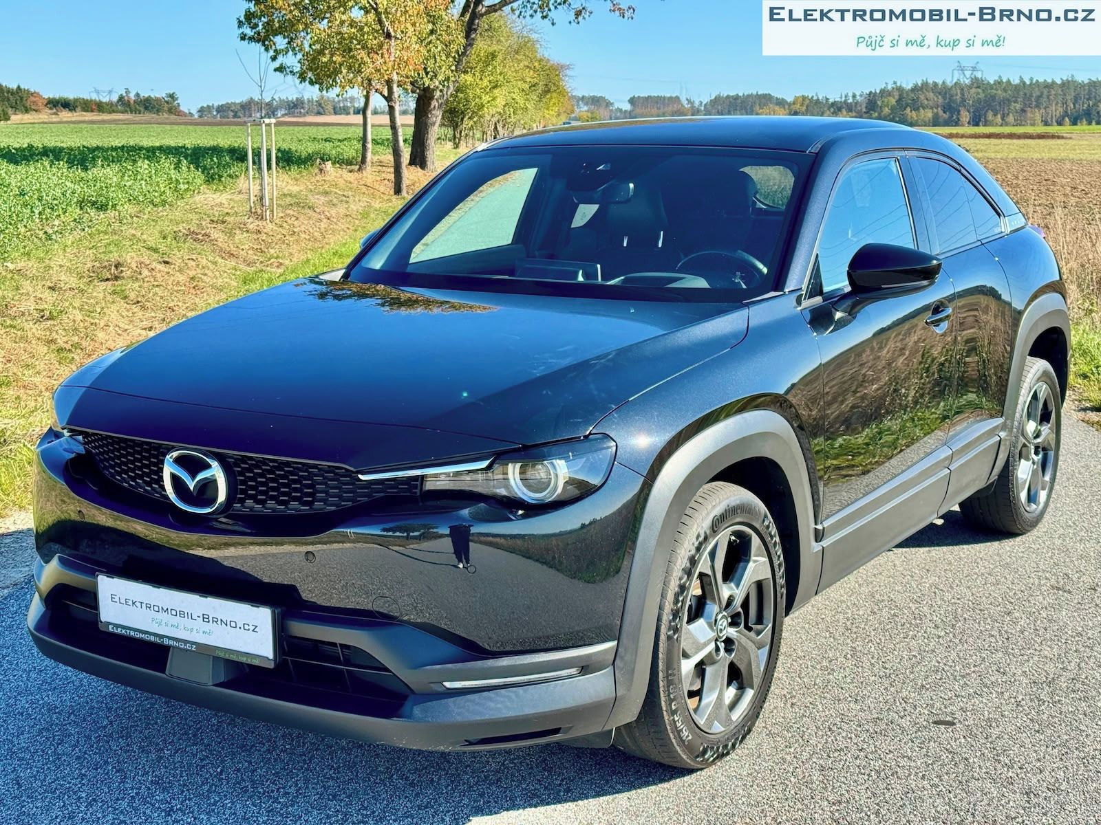 Mazda MX-30, 35,5kWh,SoH90%,HEAD-UP,TČ - fotka 3