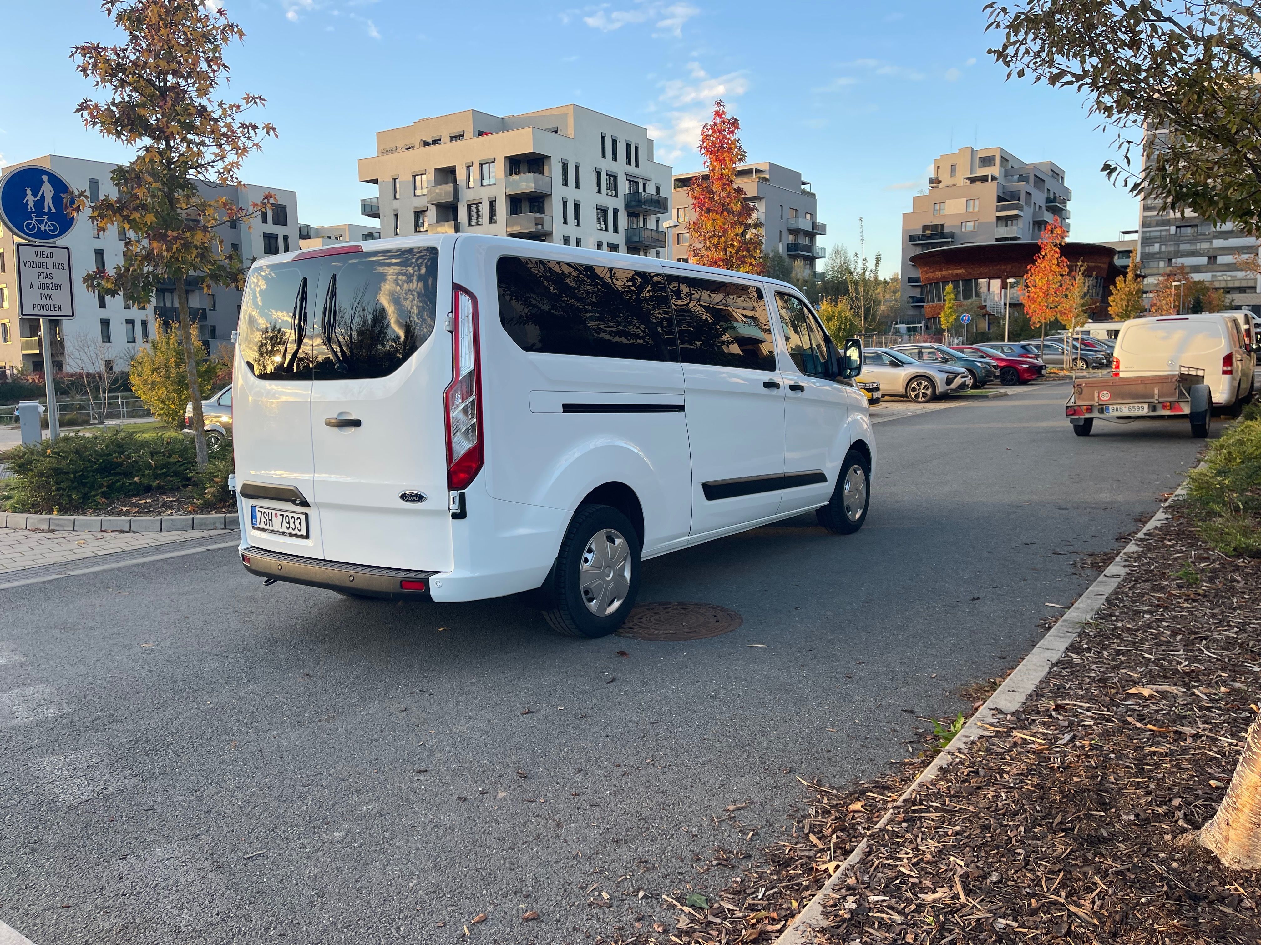 Ford Transit Custom, 2.0 TDCI 96 KW, 9 mist, Long - fotka 3