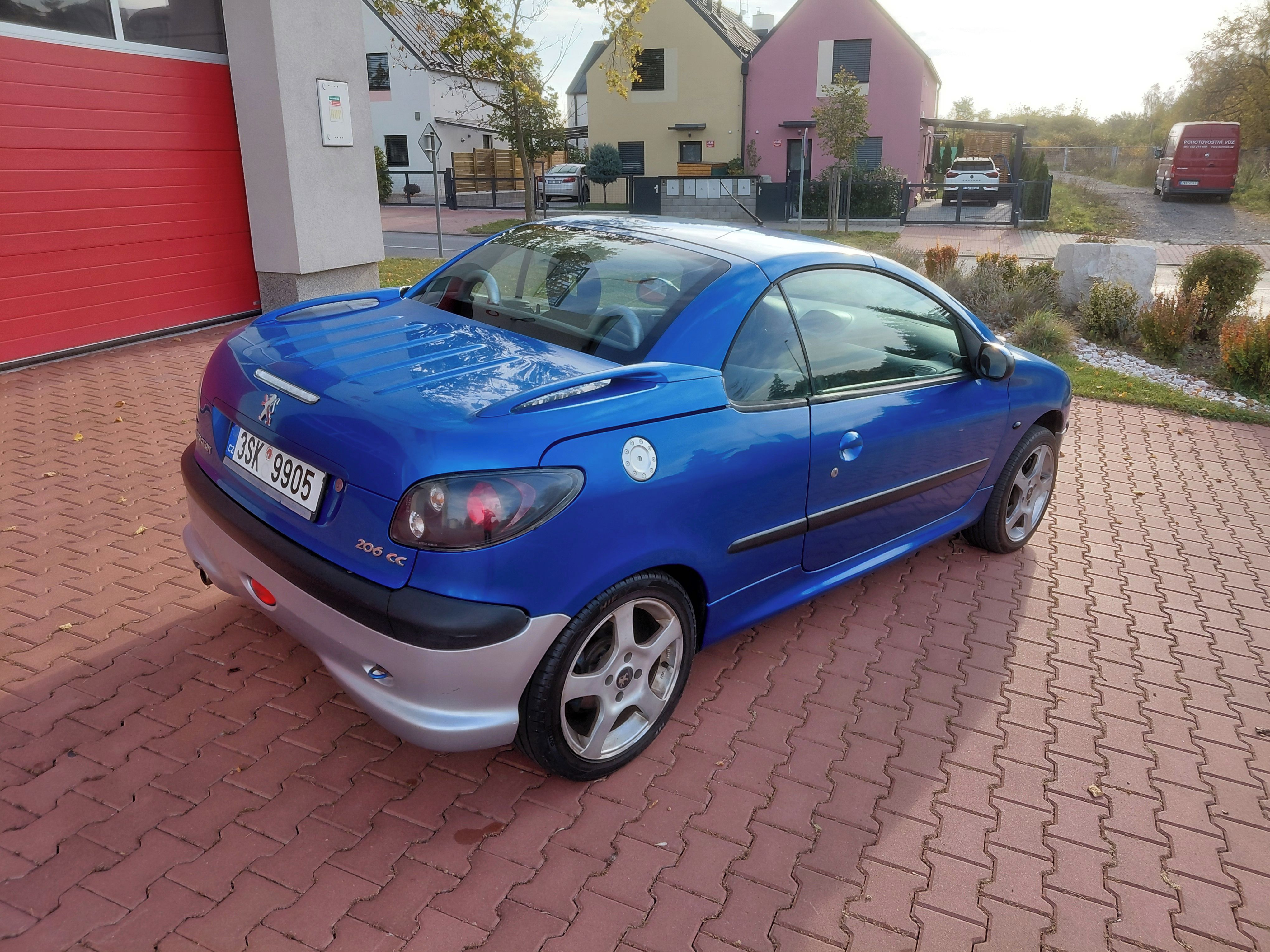 Peugeot 206, CC Kabriolet 1.6i Euro 3 - fotka 5