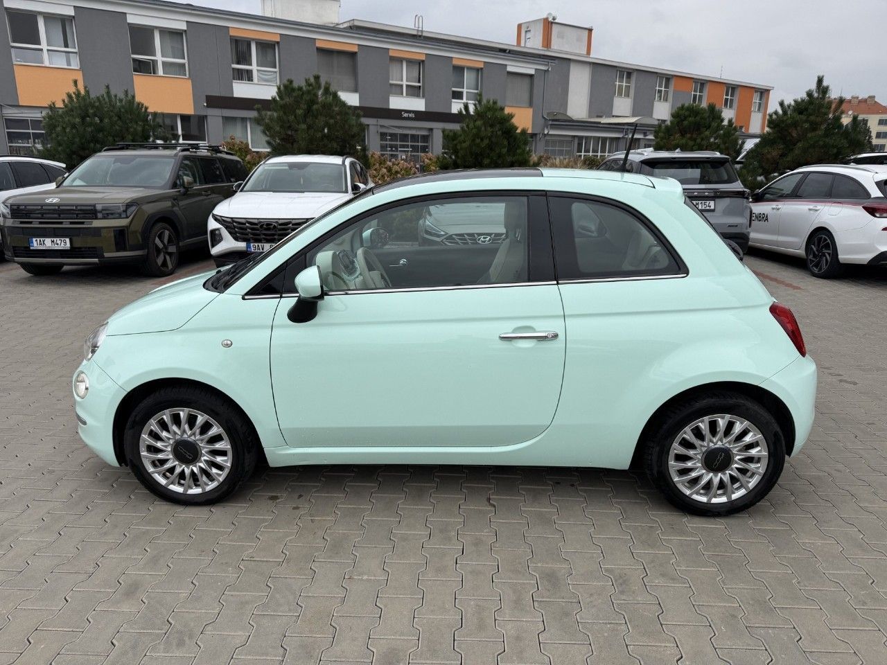 Fiat 500, 1,2 69k Lounge - automat - fotka 3