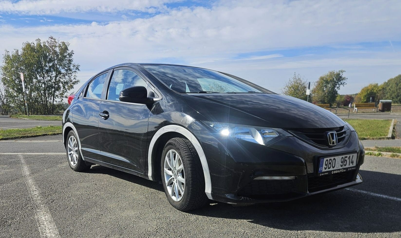 Honda Civic, 2. Majitel, sada pneu