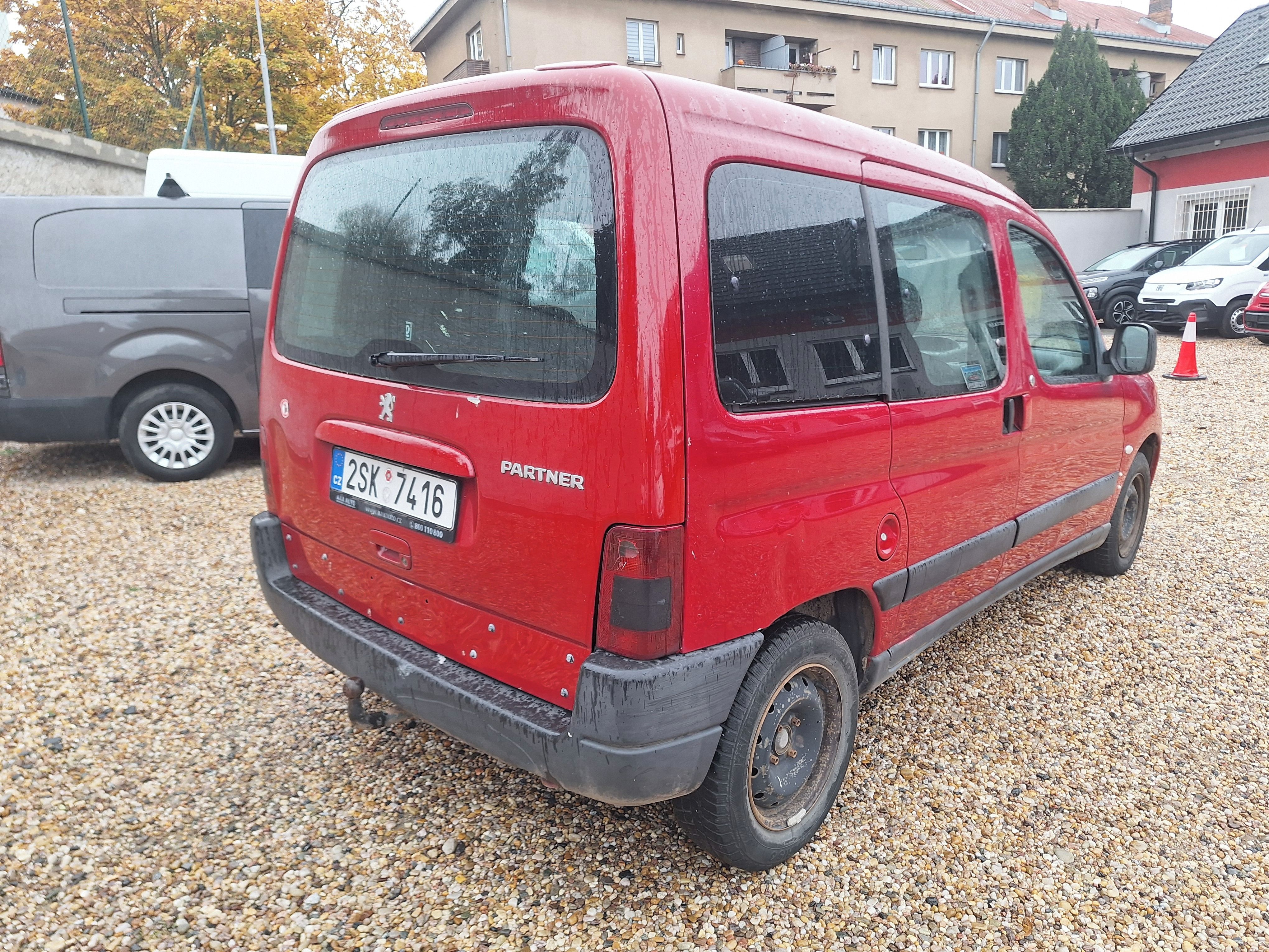 Peugeot Partner, 1.4i 55 KW 5 Míst ,Tažné zař. - fotka 5