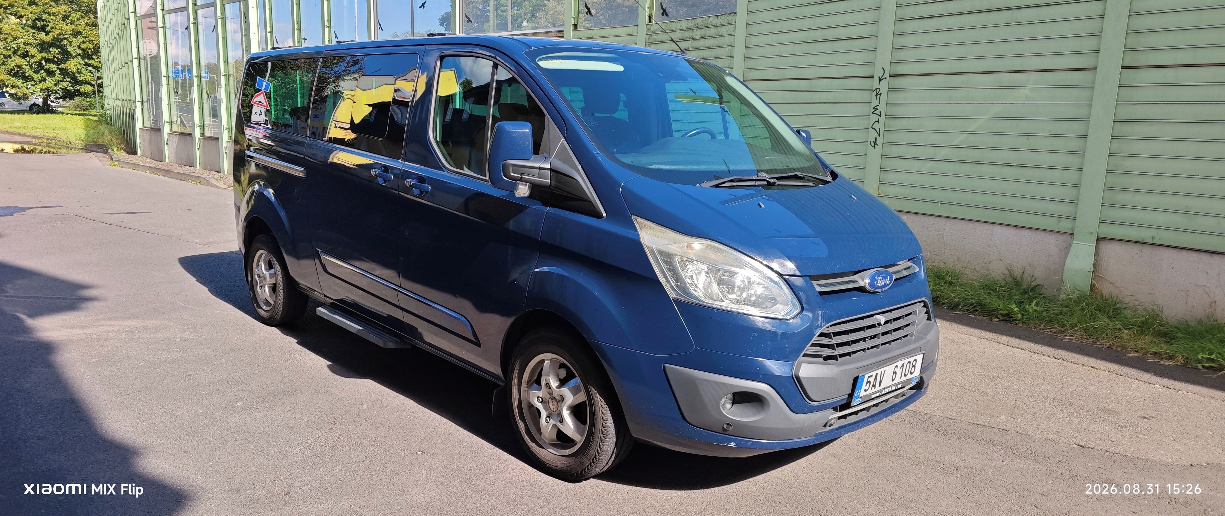 Ford Tourneo Custom, 2,0 TDCI - servis nepravidelně