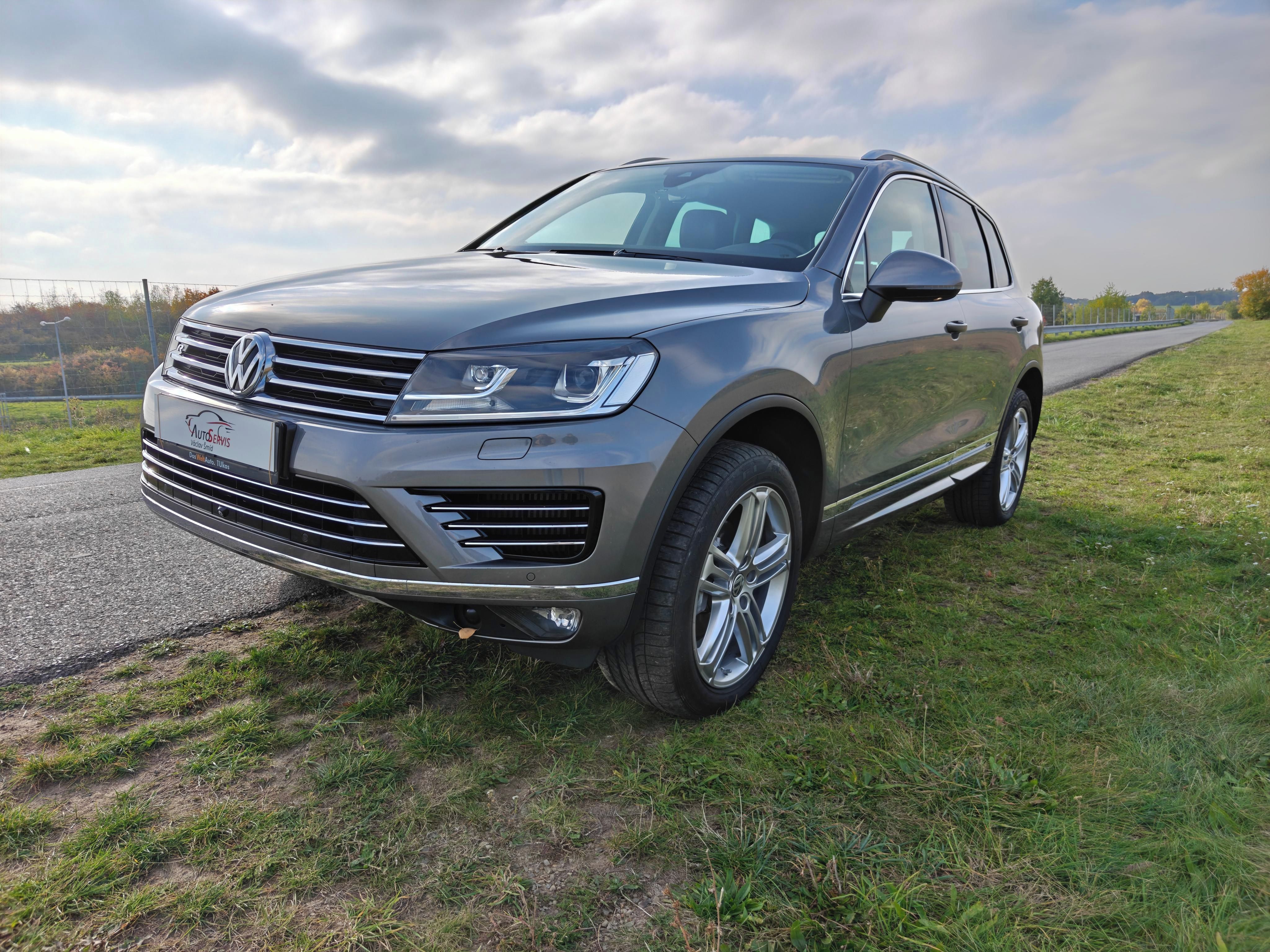 Volkswagen Touareg, VW Touareg 2018, R-line, tažné