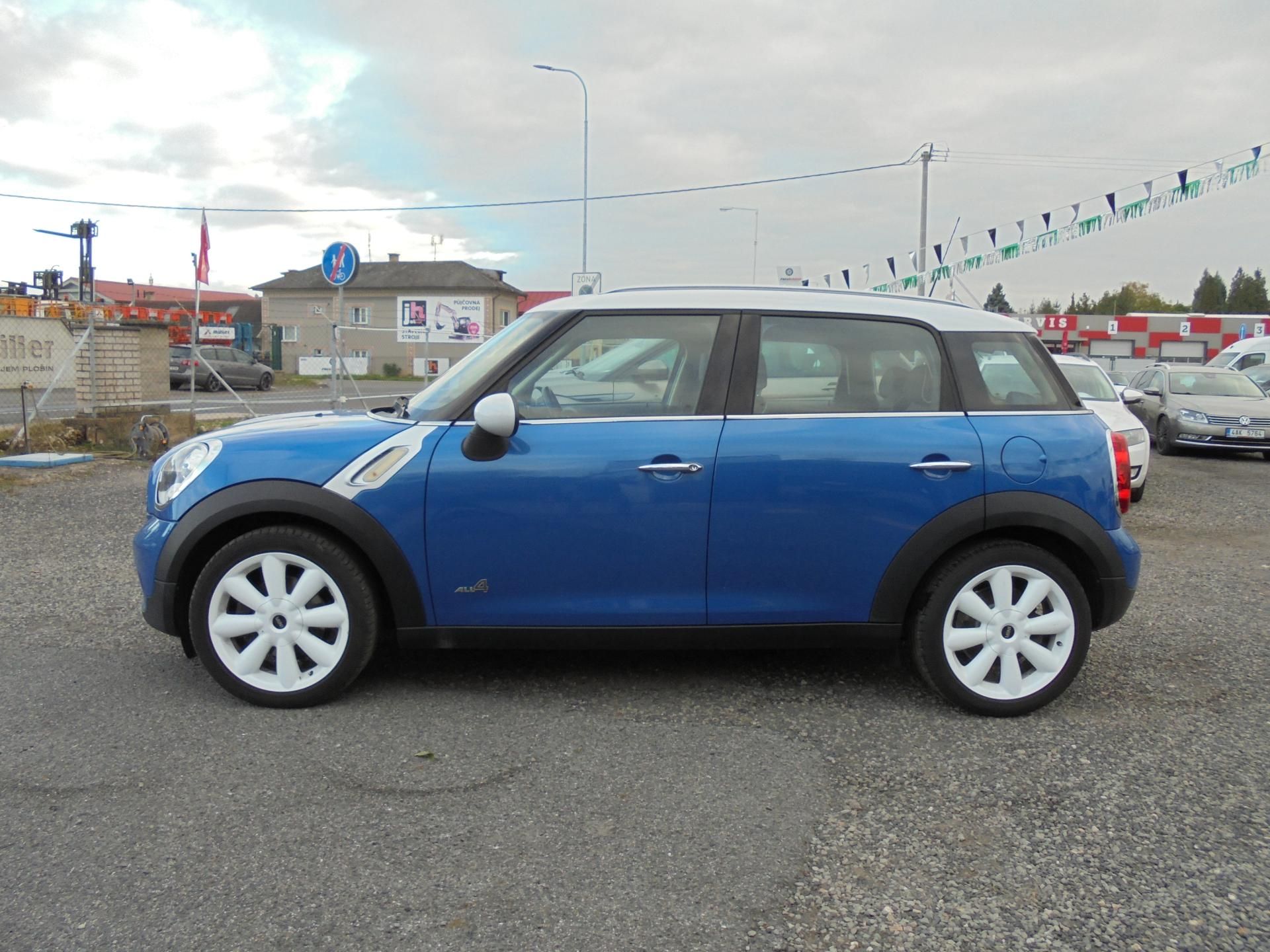 Mini Countryman, 1.6 D- 4x4- KLIMA- KŮŽE- ALU - fotka 4