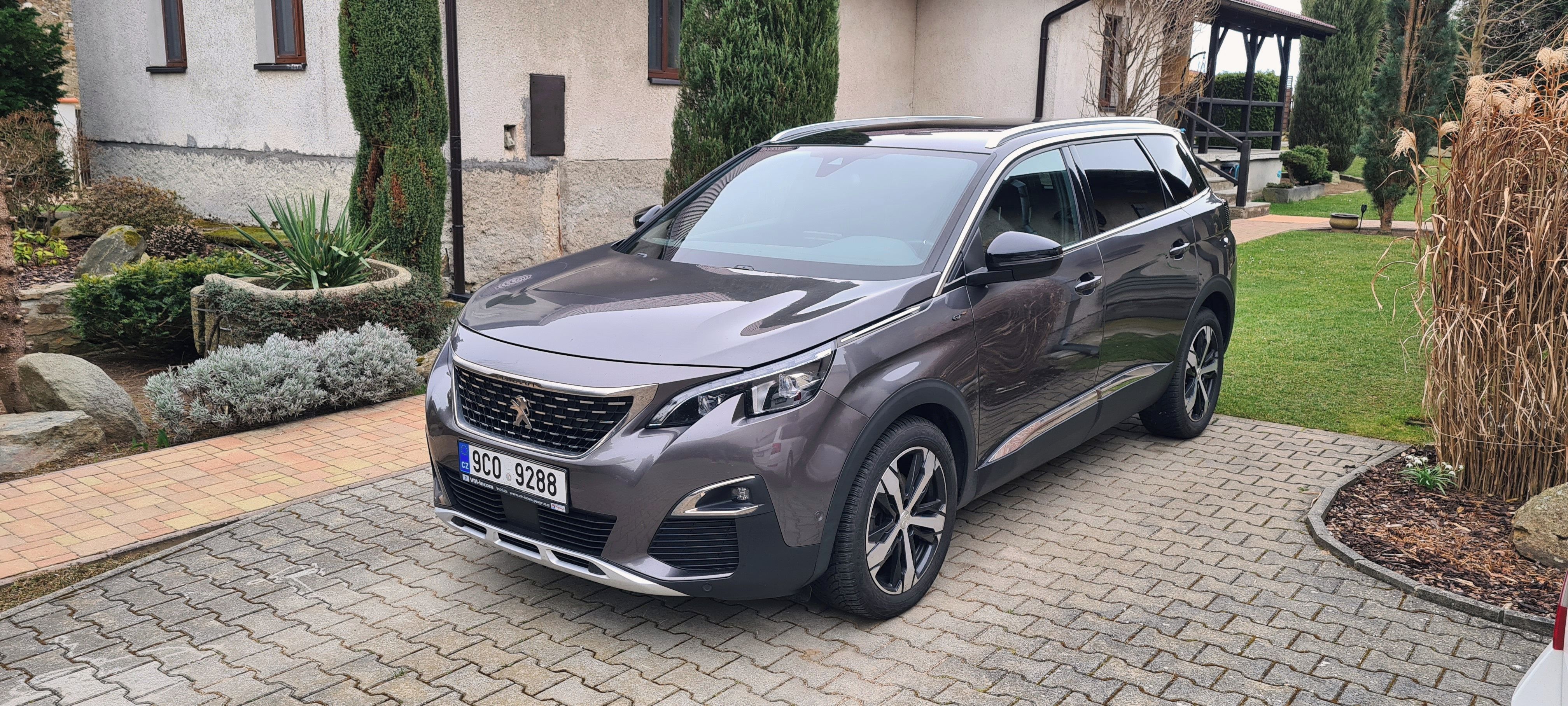 Peugeot 5008, GT 2.0,130 kW, 7-místné, tažné