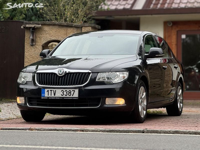 Škoda Superb, 2.0TDi ČR čidla aut. klima