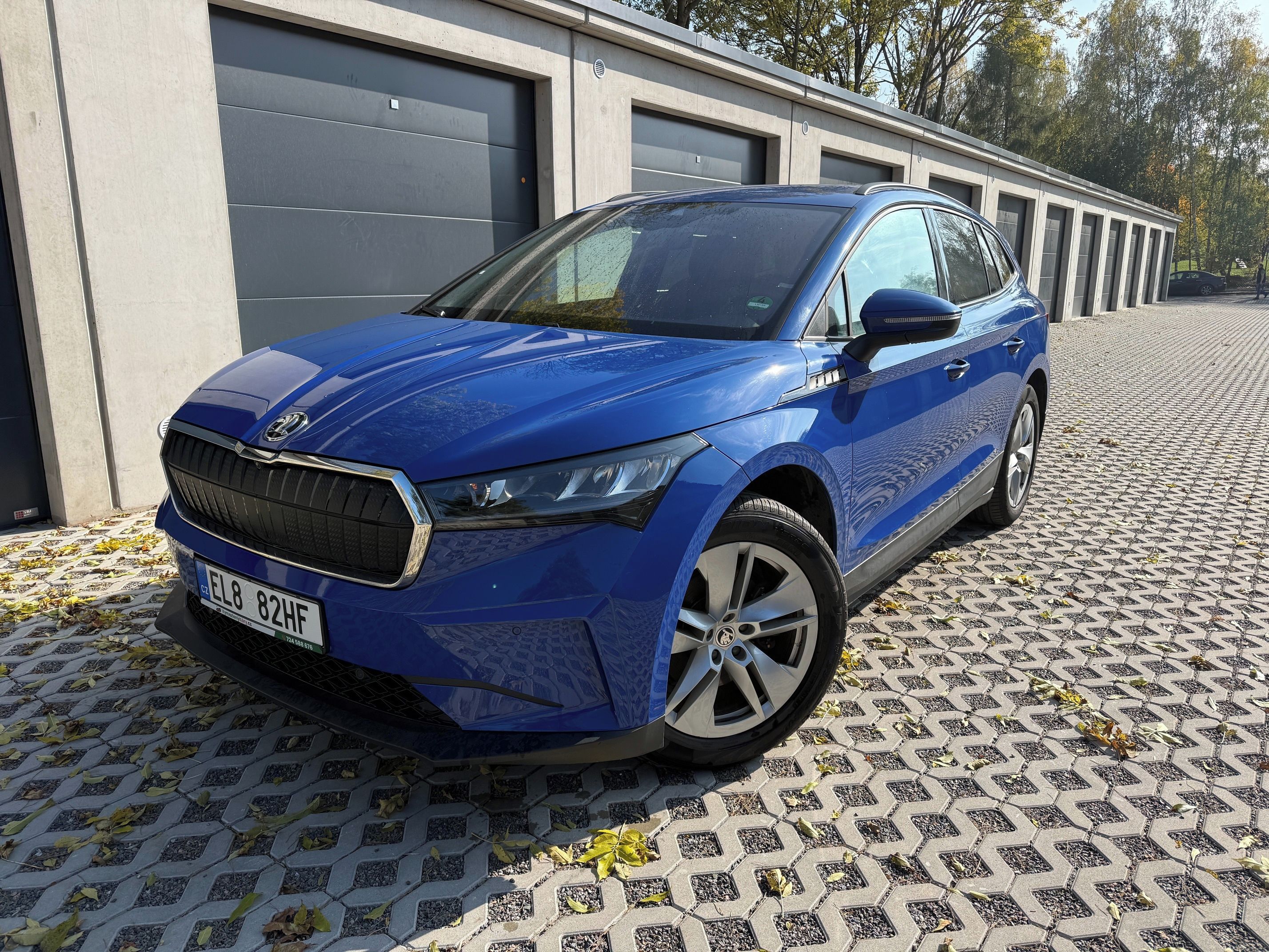 Škoda Enyaq, baterie 60, tažné, SoH 86, DPH