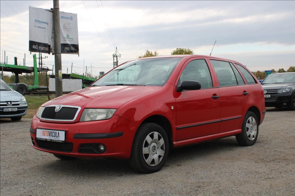 Škoda Fabia, 1,2 i  STK 5/2027, KLIMA
