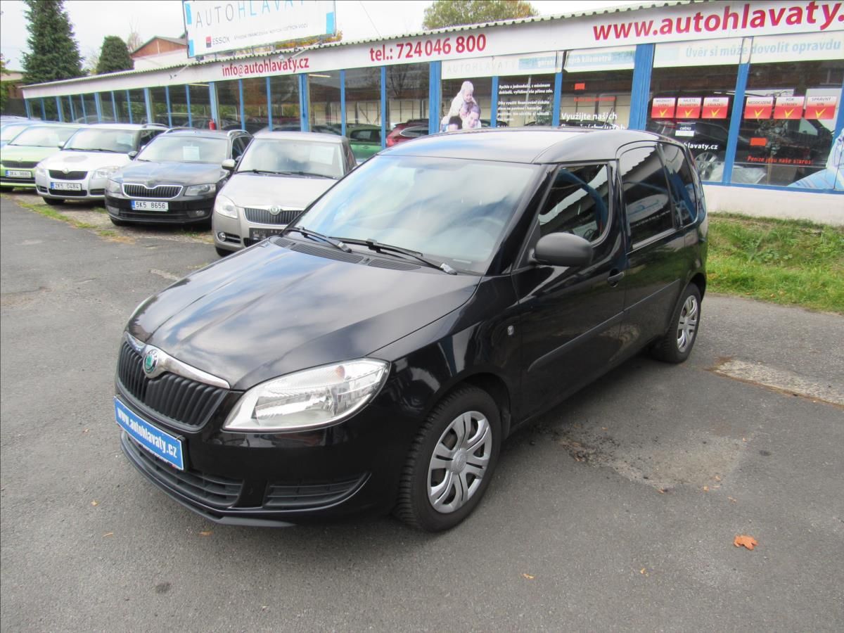 Škoda Roomster, 1,6 TDI 66kW Praktik 2místa