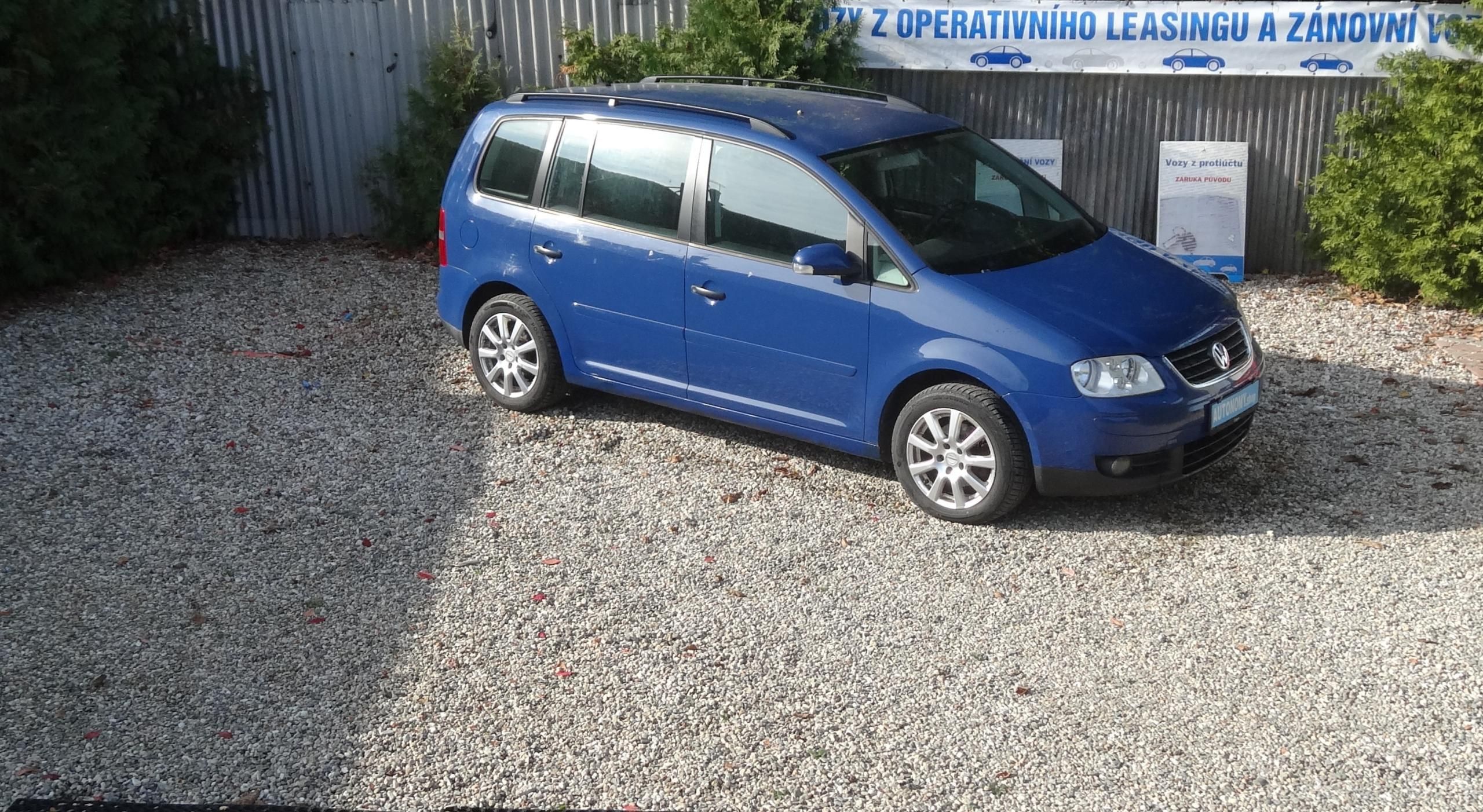 Volkswagen Touran, 1.9 TDi Taž.zař. Plná nádrž