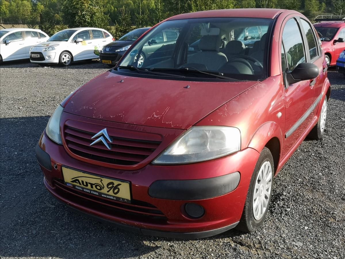 Citroën C3, 1,2 nízký nájezd, bez koroze