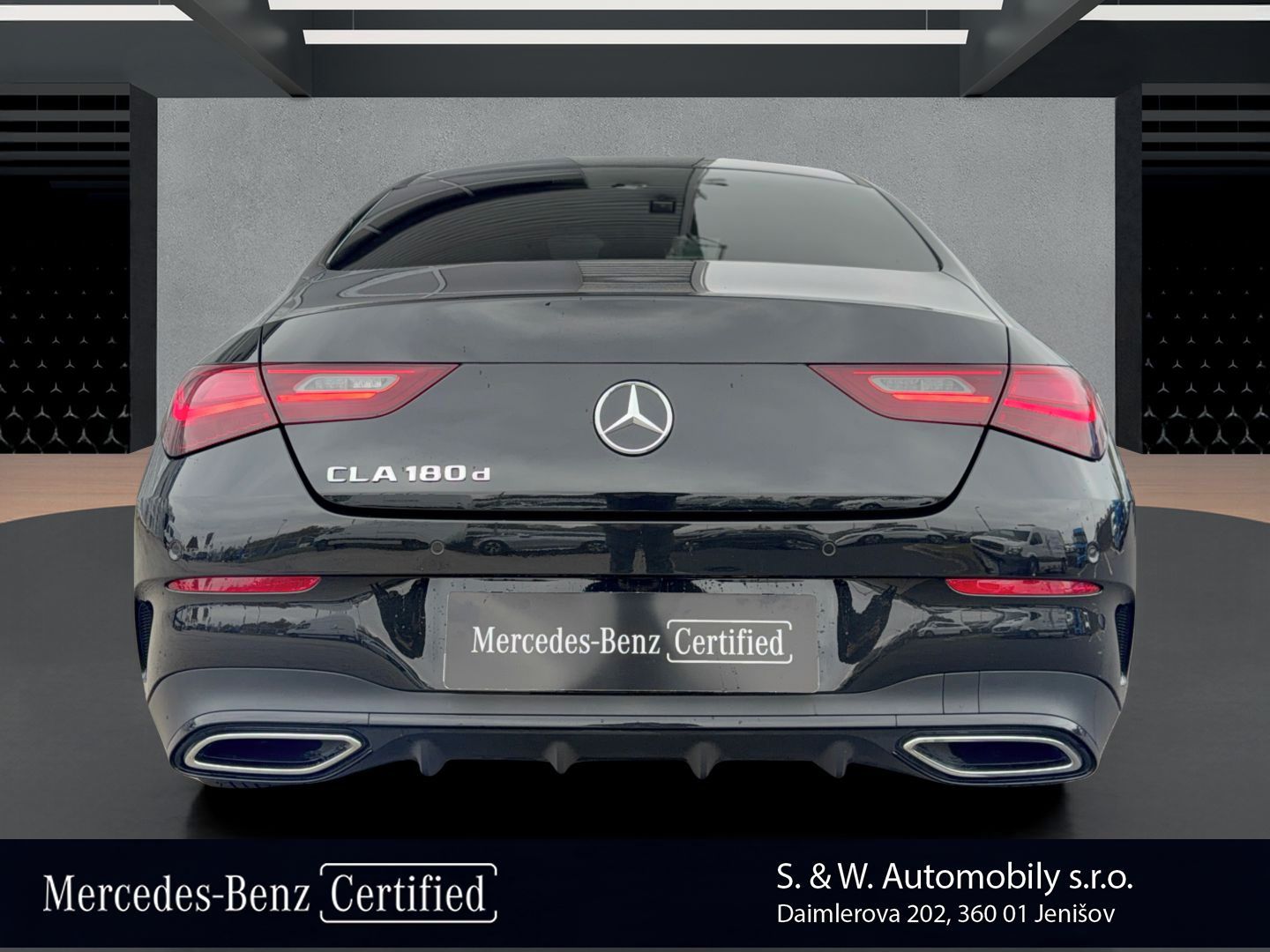 Mercedes-Benz CLA, 180 d AMG - fotka 6