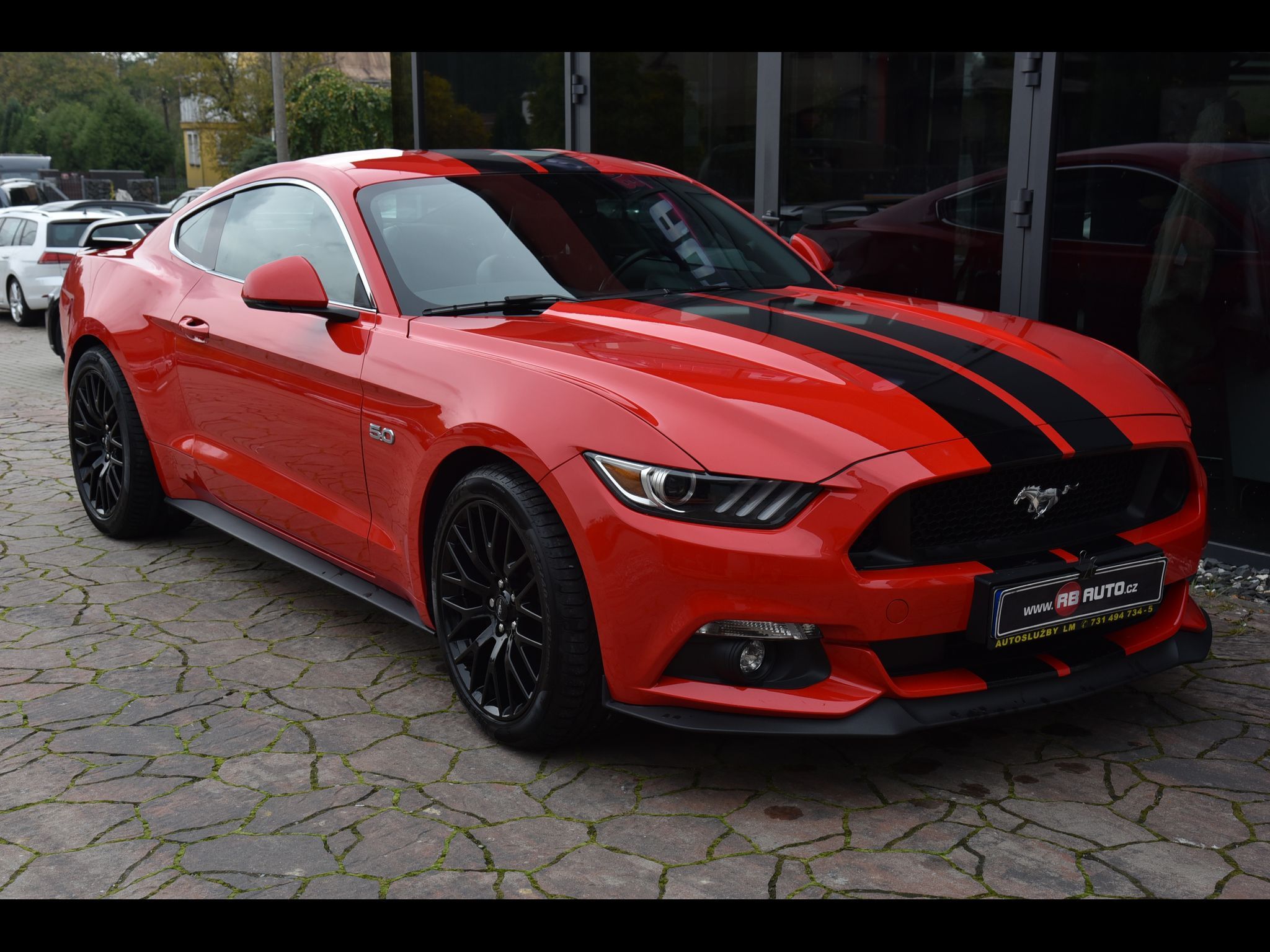 Ford Mustang, 5.0 V8 310 kw"ČR"RED"