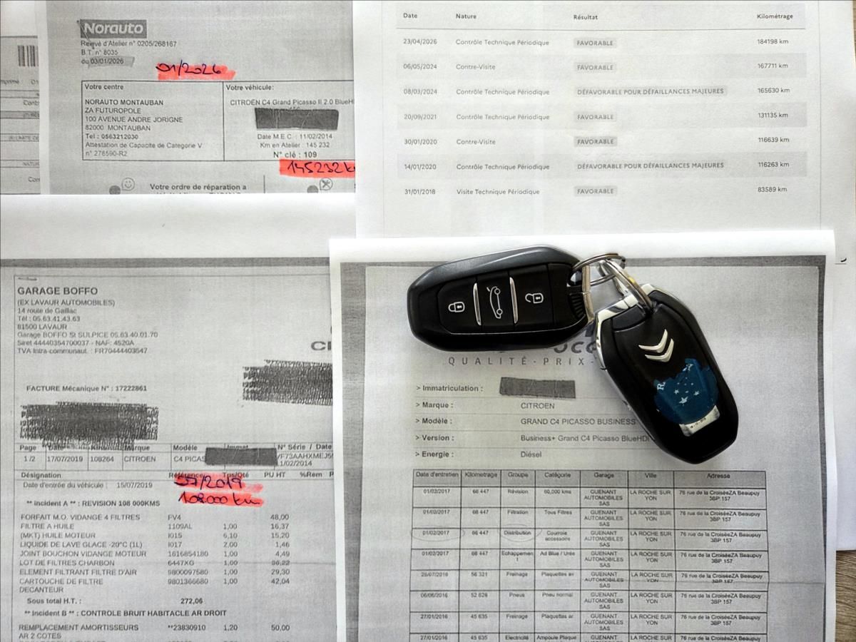 Citroën Grand C4 SpaceTourer, 2,0 eHDi Business+ *SERV.KN*7m - fotka 5