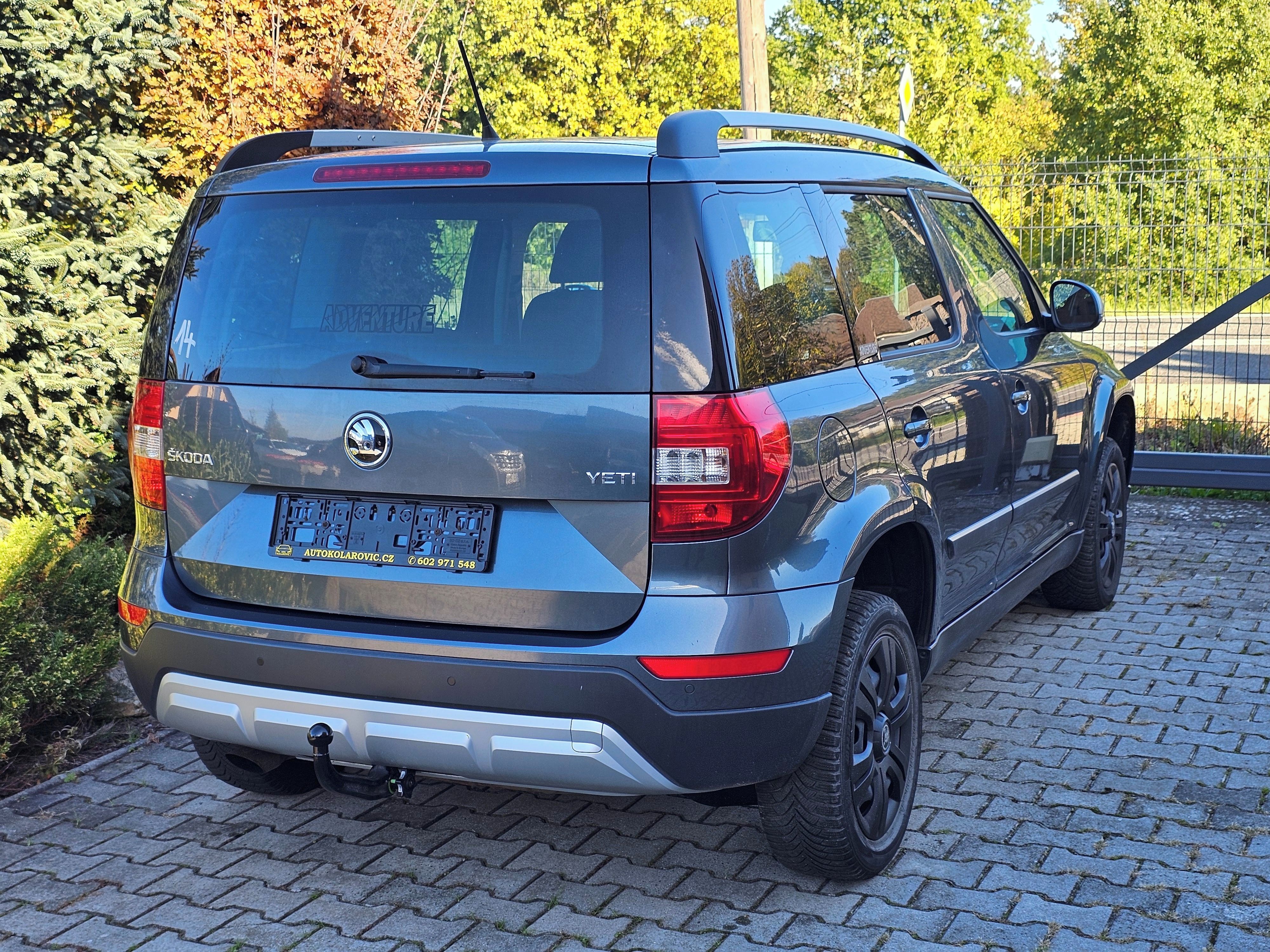 Škoda Yeti, 1.2 TSi Adventure Xenon Tažné - fotka 5