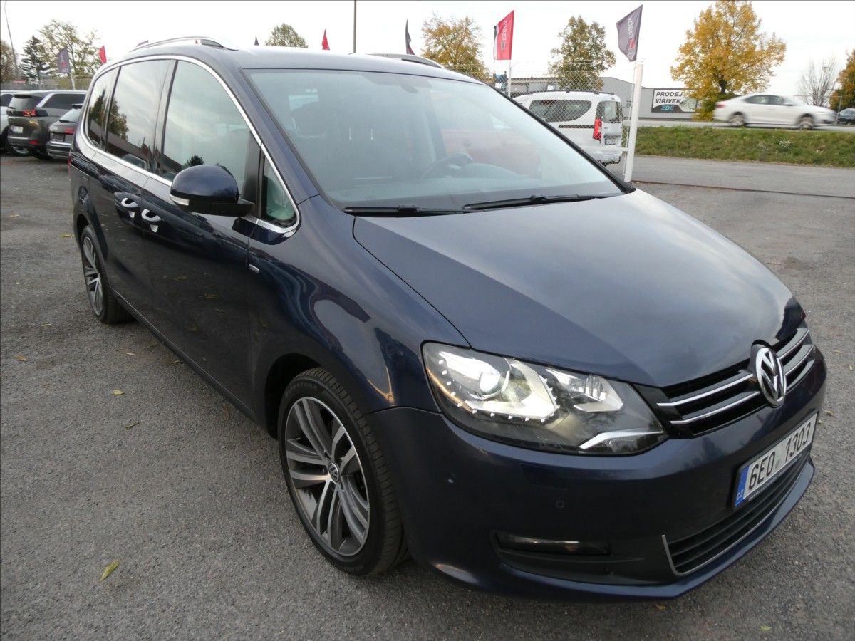 Volkswagen Sharan, 2,0 TDi 103kW Cup,2xkola,panor
