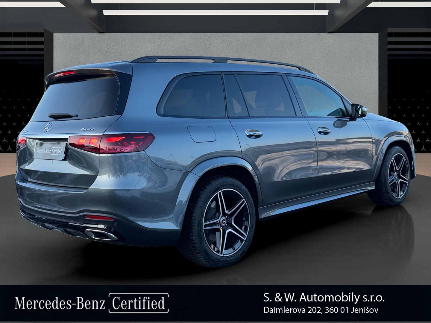 Mercedes-Benz GLS, GLS 350 d 4MATIC AMG Style E. - fotka 5
