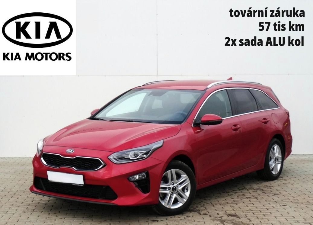 Kia Cee´d, V tovární záruce, 57 tis km